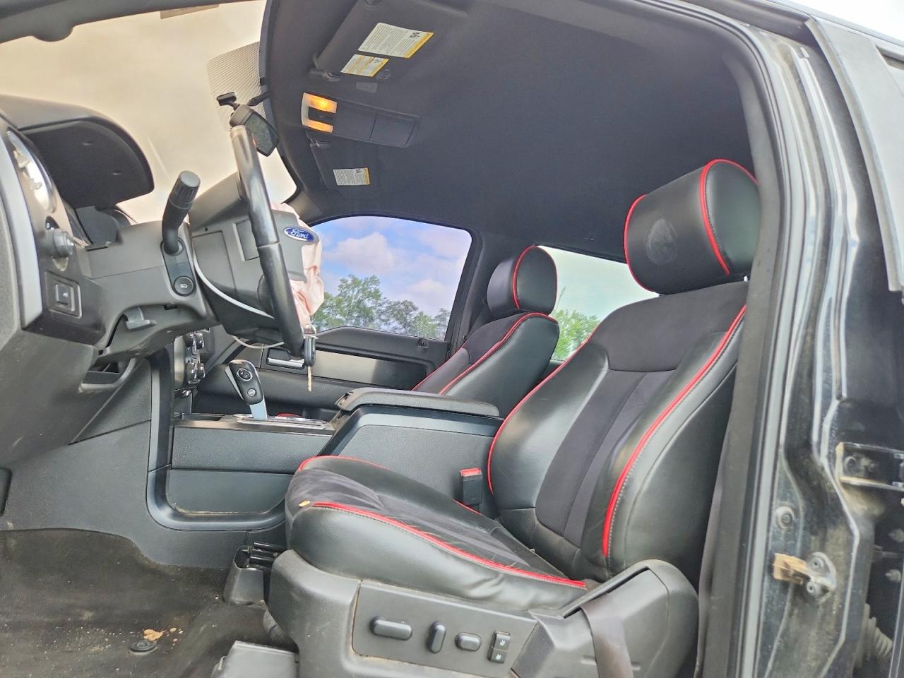 2013 Ford F150 Supercrew Black vin: 1FTFW1EF0DFD50498
