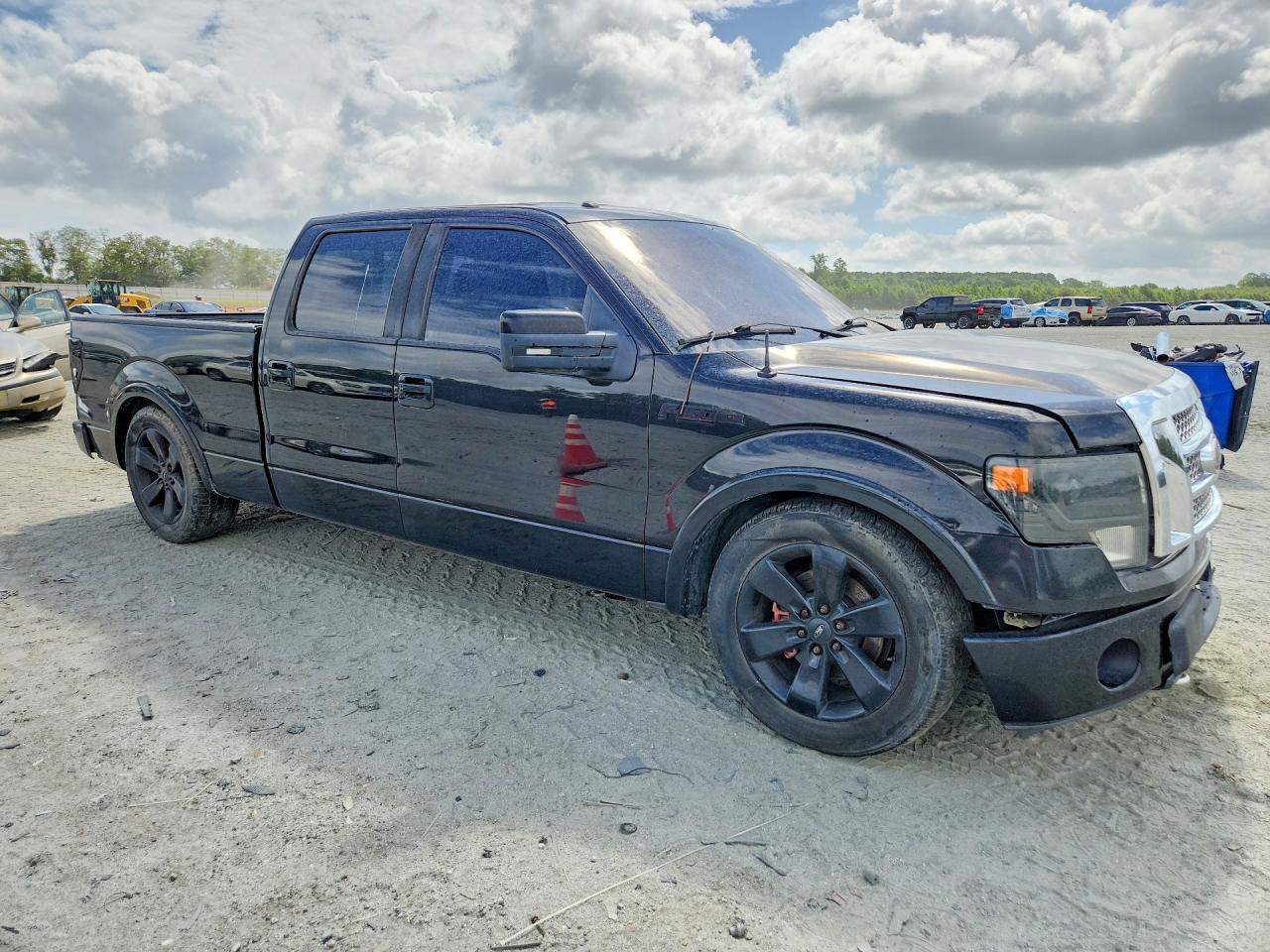 2013 Ford F150 Supercrew Black vin: 1FTFW1EF0DFD50498