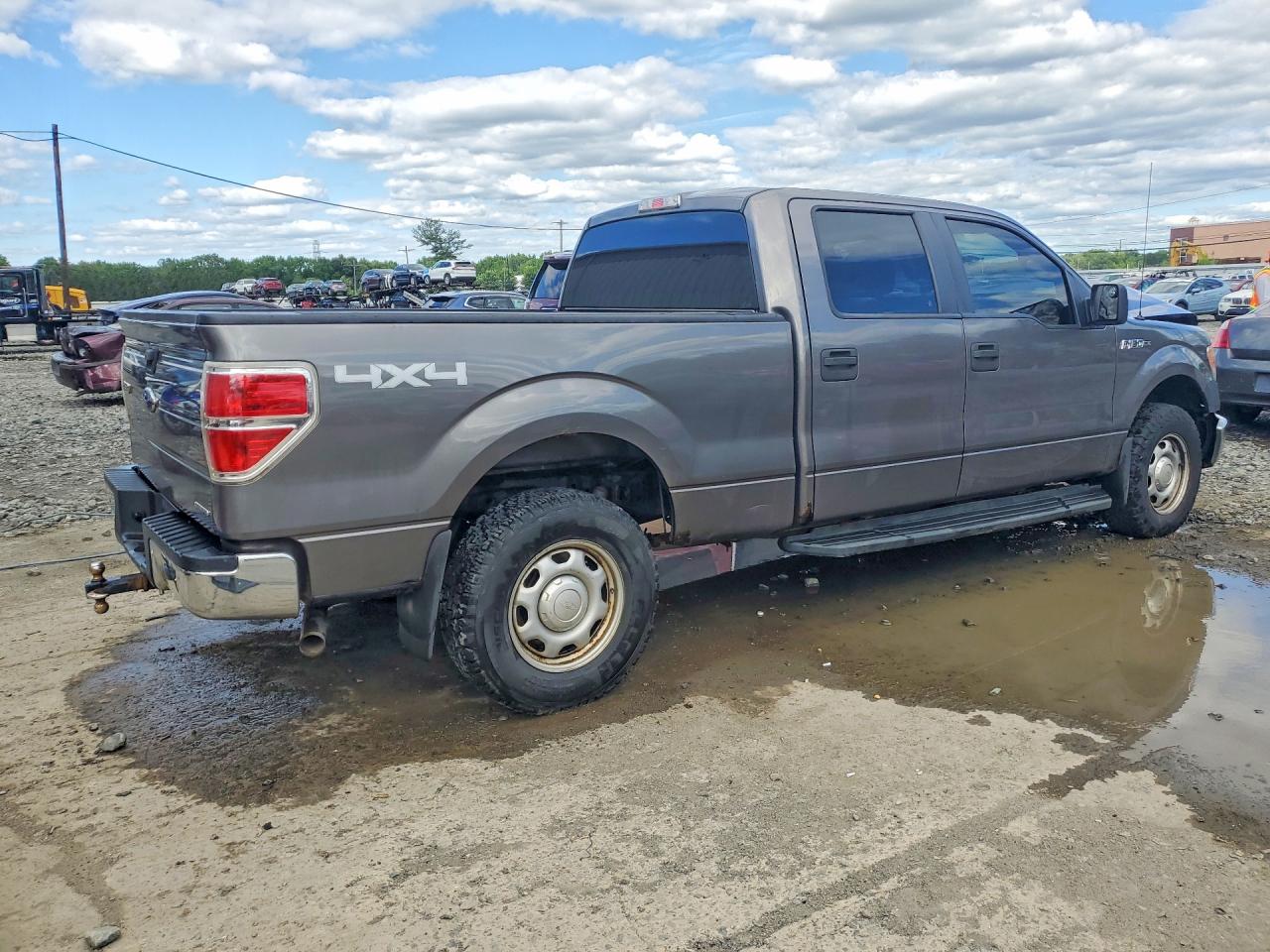 2013 Ford F150 Supercrew Gray vin: 1FTFW1EF0DFD73747