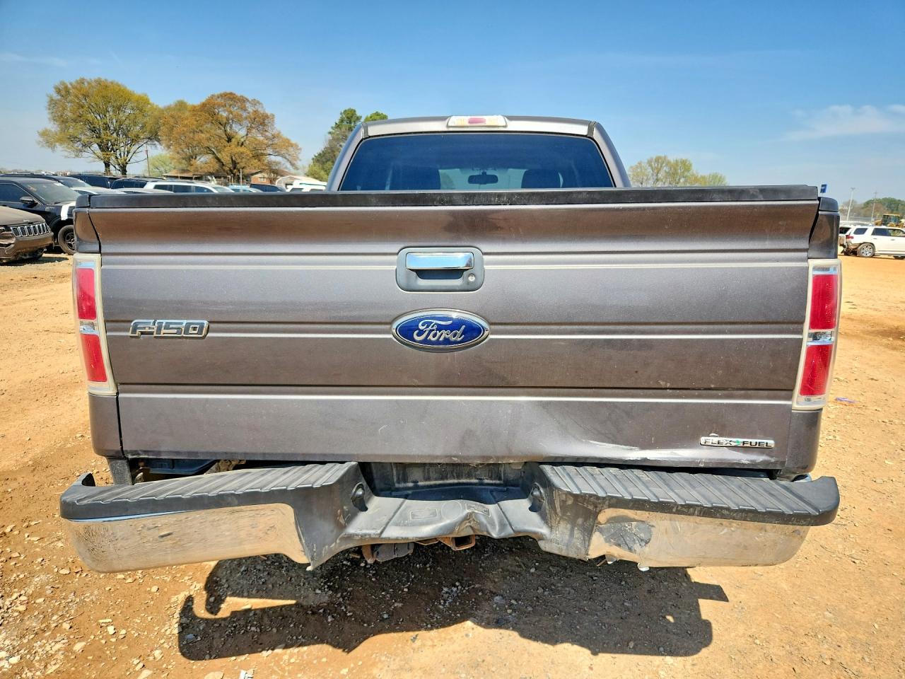 2013 Ford F150 Supercrew Gray vin: 1FTFW1EF0DKD12244