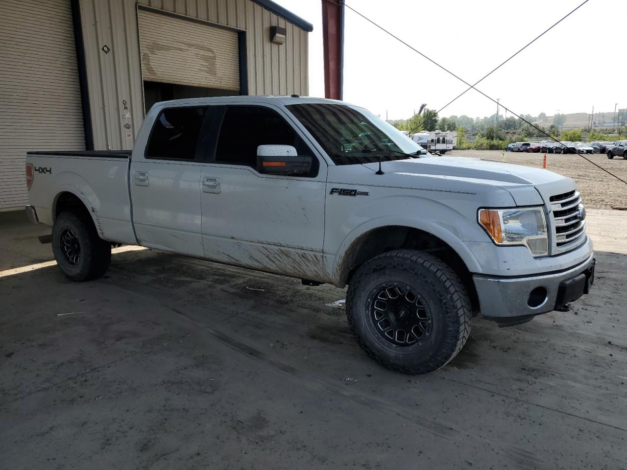 2013 Ford F150 Supercrew White vin: 1FTFW1EF0DKD27195