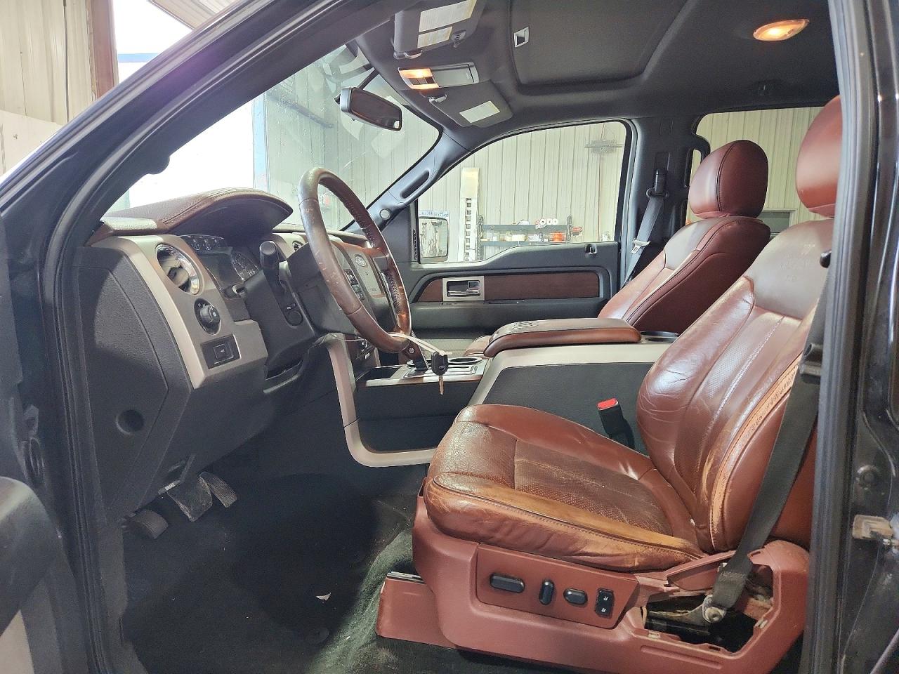 2013 Ford F150 Supercrew Black vin: 1FTFW1EF0DKE43030