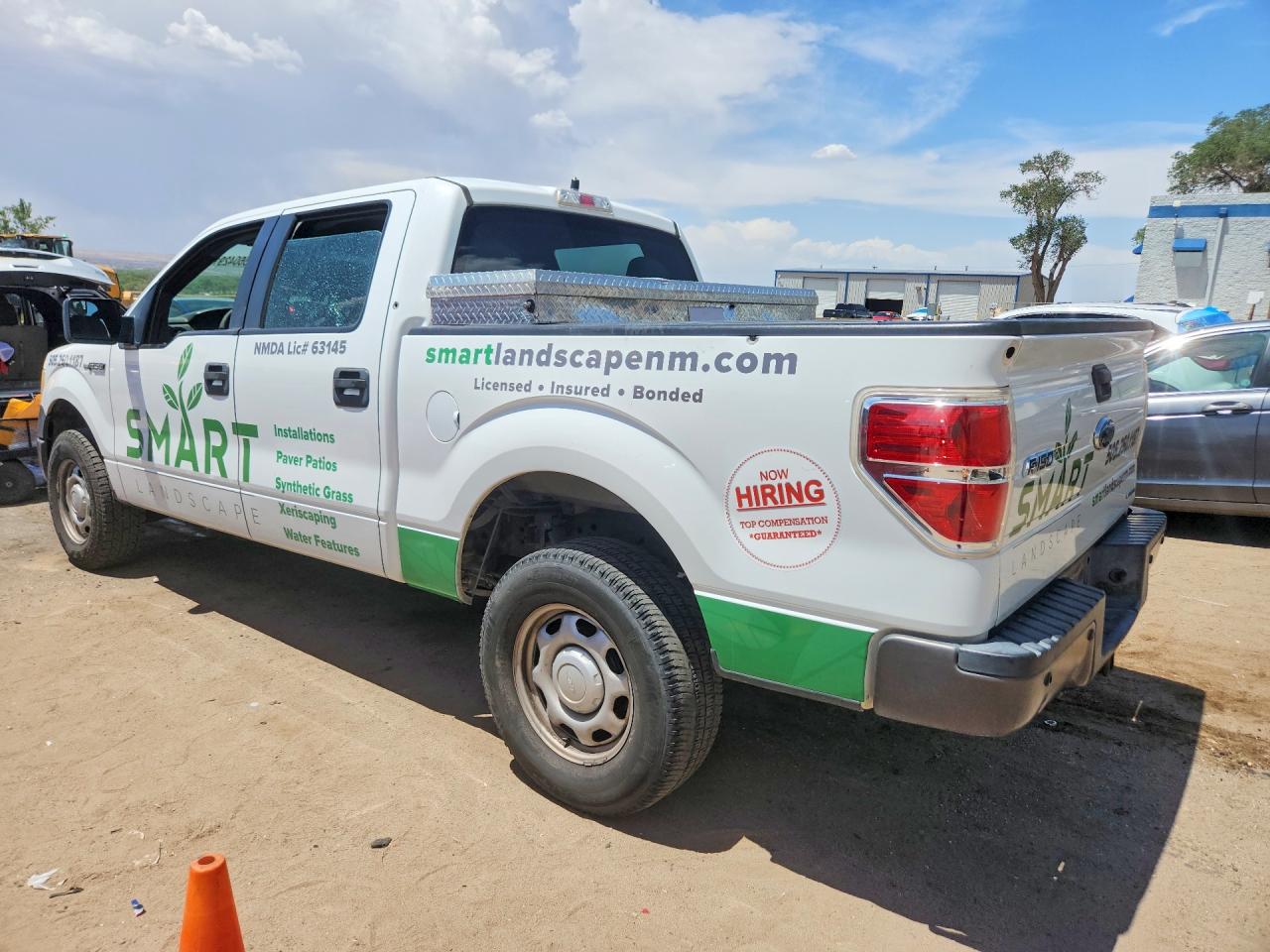 2013 Ford F150 Supercrew White vin: 1FTFW1EF0DKE67537