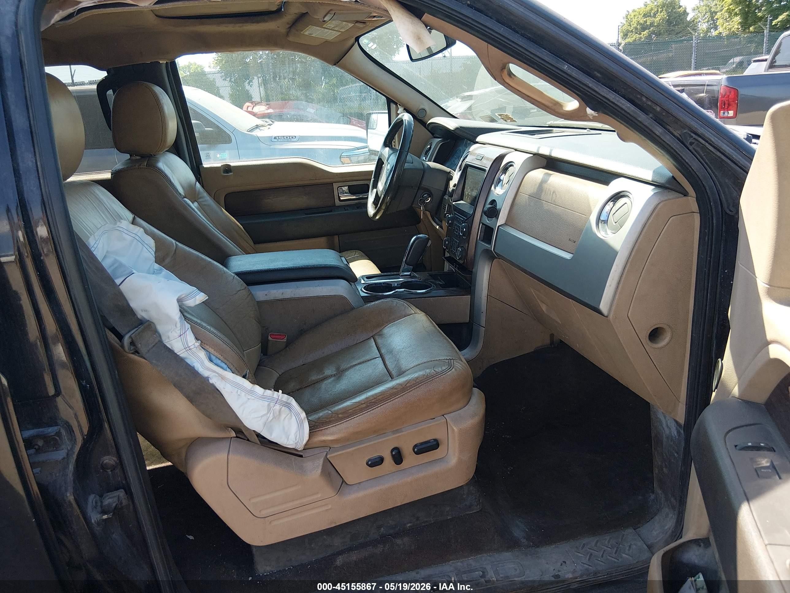 2013 Ford F-150 Lariat Черный vin: 1FTFW1EF0DKF50840