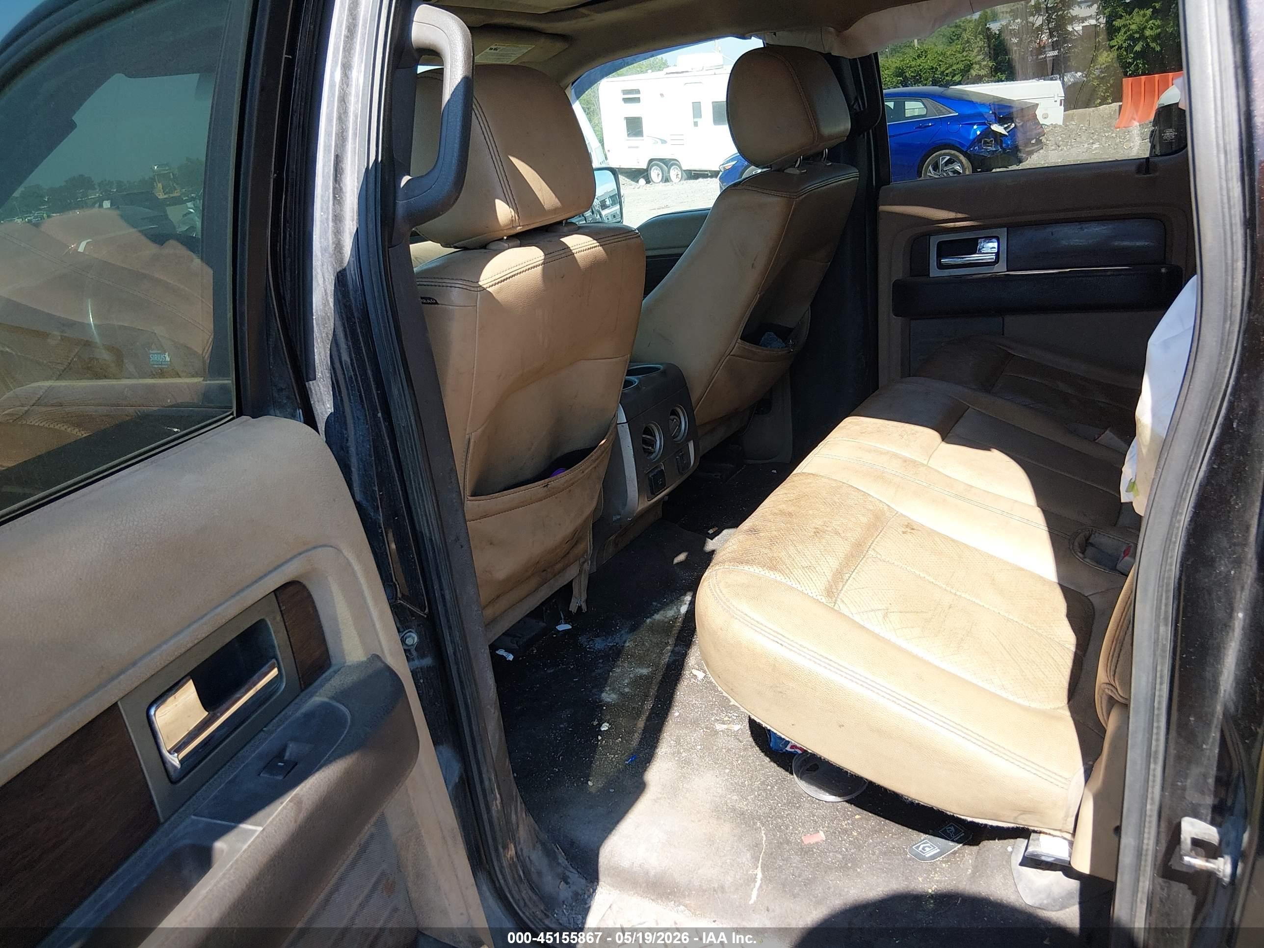 2013 Ford F-150 Lariat Черный vin: 1FTFW1EF0DKF50840