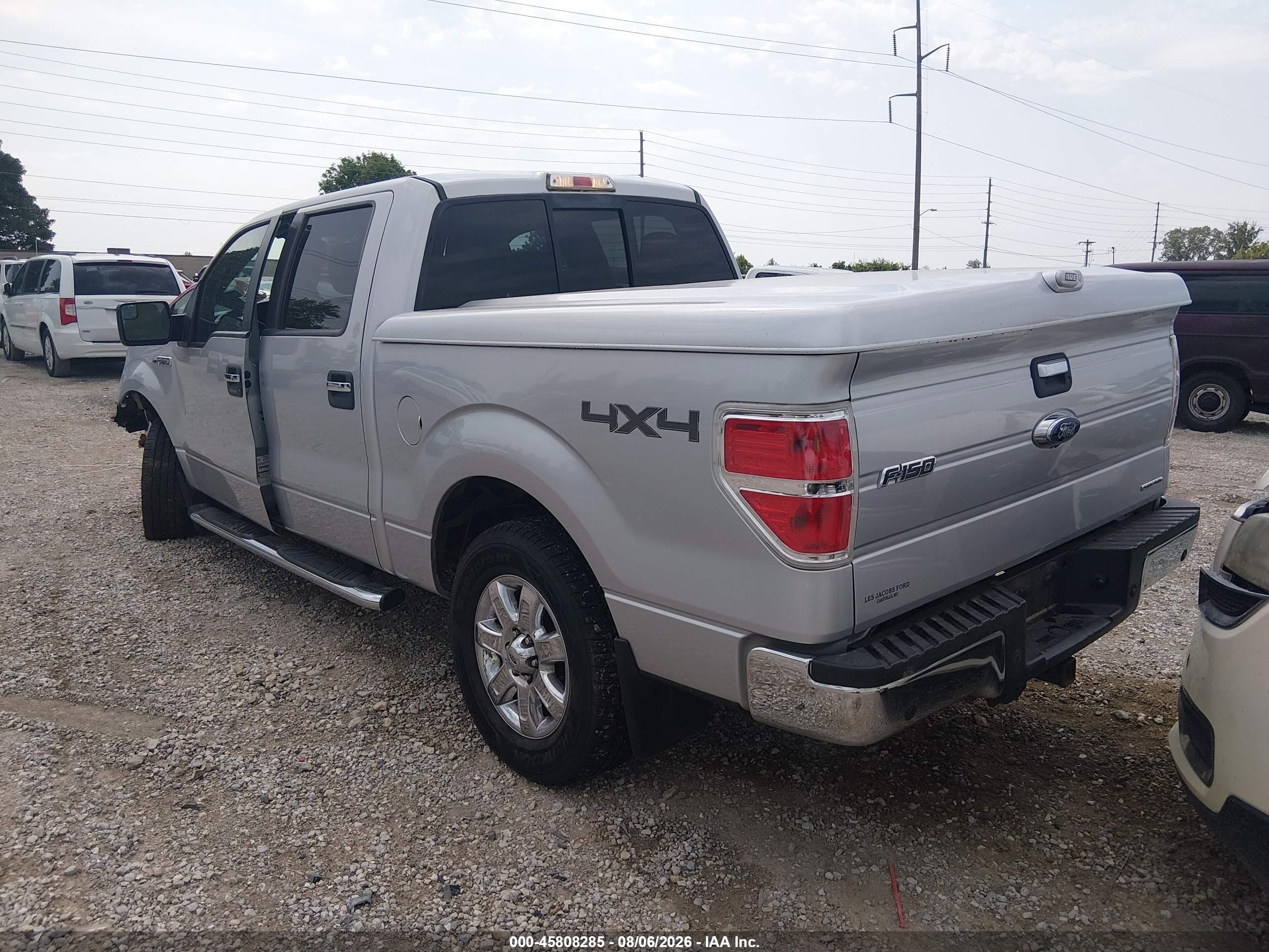2013 Ford F-150 Xlt White vin: 1FTFW1EF0DKF51163