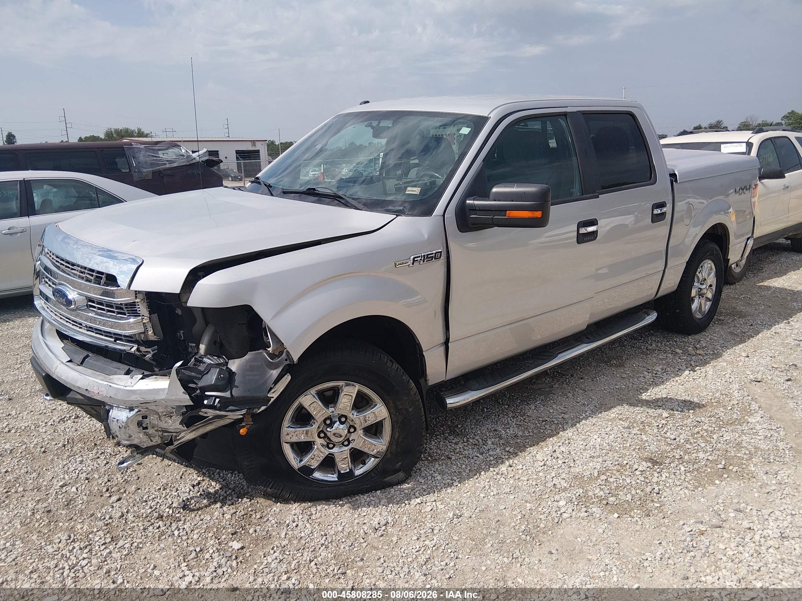 2013 Ford F-150 Xlt White vin: 1FTFW1EF0DKF51163
