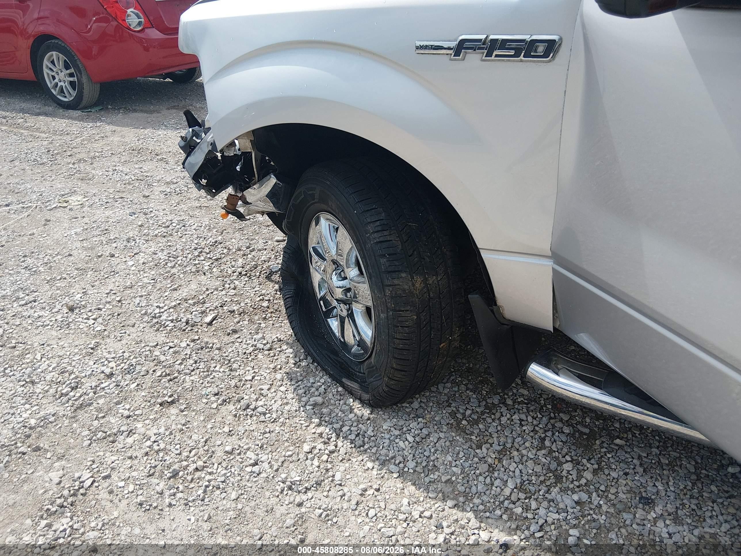 2013 Ford F-150 Xlt White vin: 1FTFW1EF0DKF51163