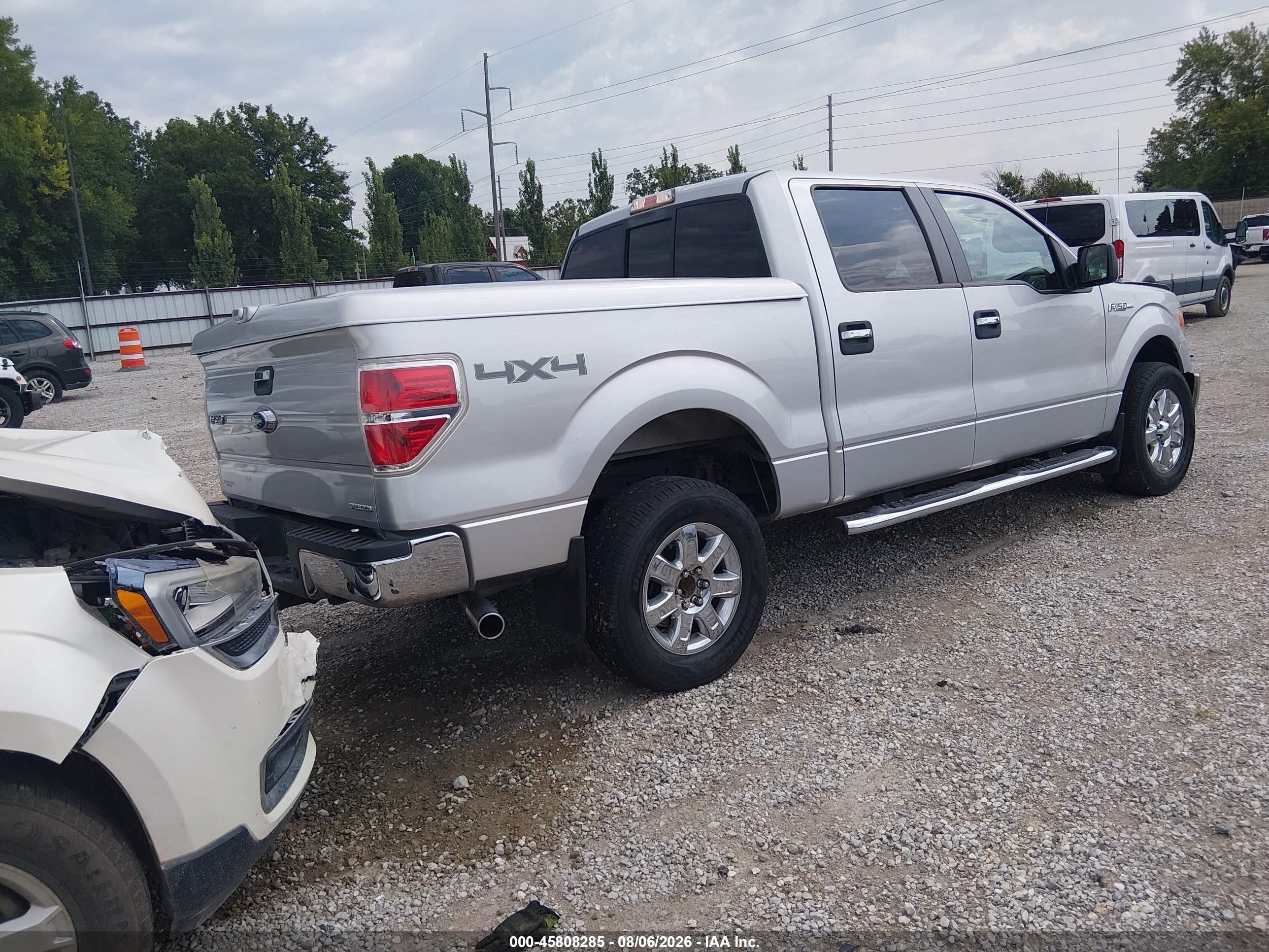 2013 Ford F-150 Xlt White vin: 1FTFW1EF0DKF51163