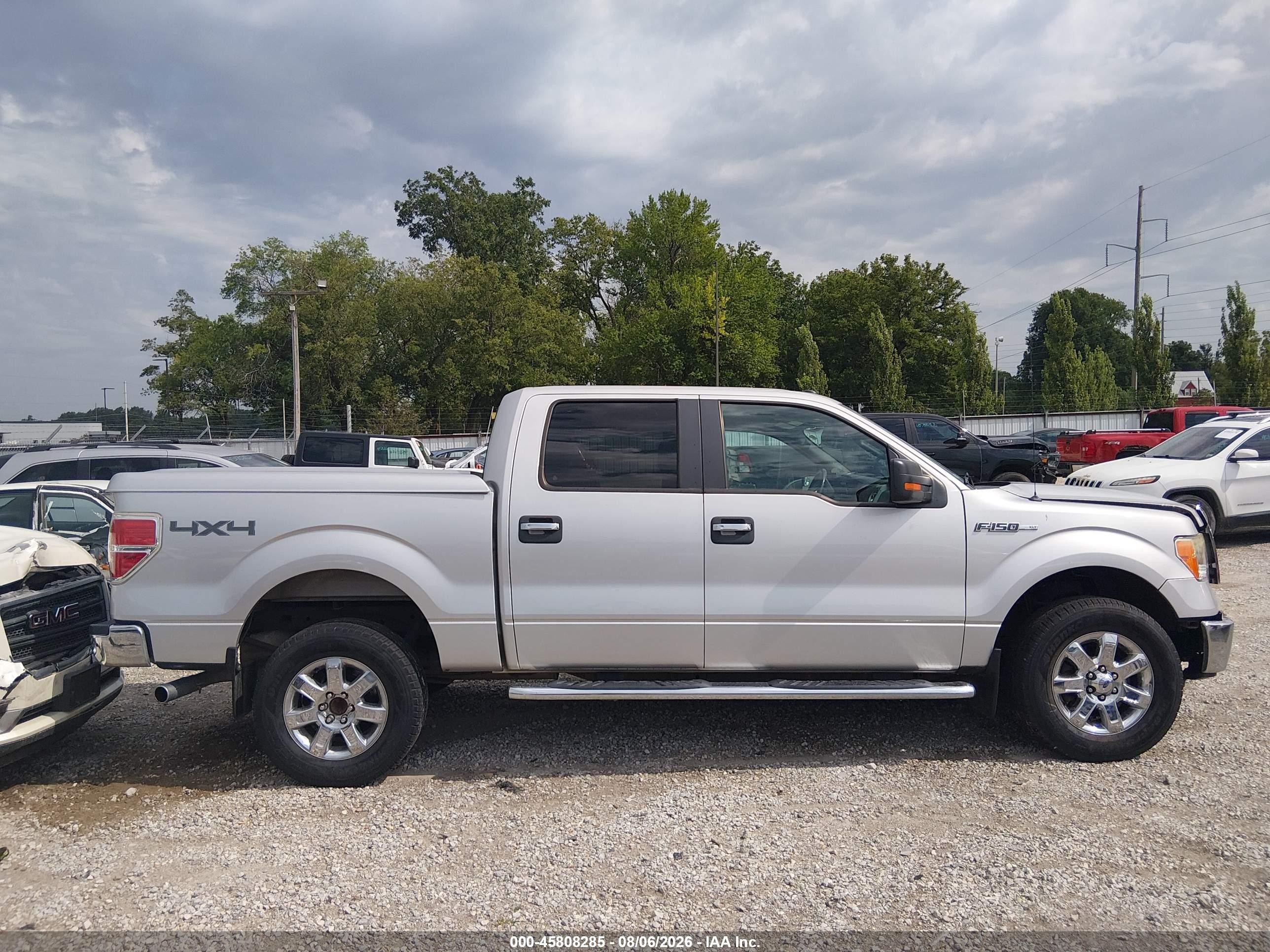 2013 Ford F-150 Xlt White vin: 1FTFW1EF0DKF51163