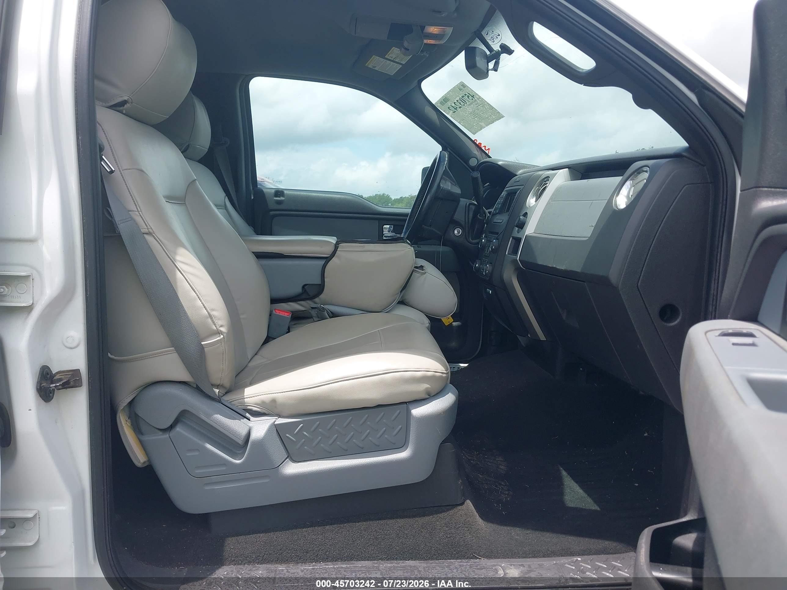 2013 Ford F-150 Xlt White vin: 1FTFW1EF0DKG18084