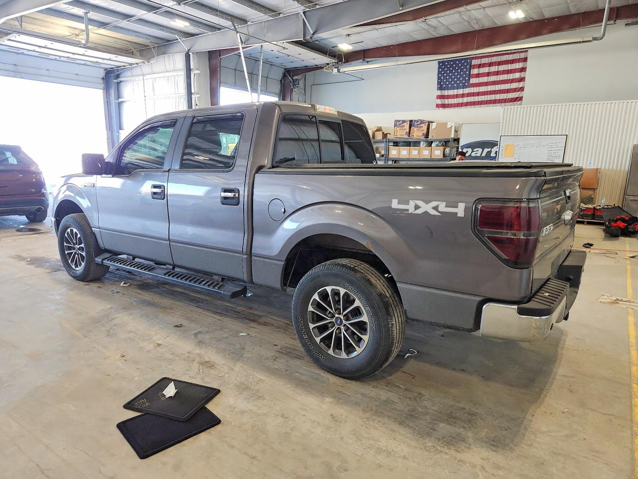 2013 Ford F150 Supercrew Gray vin: 1FTFW1EF0DKG47066