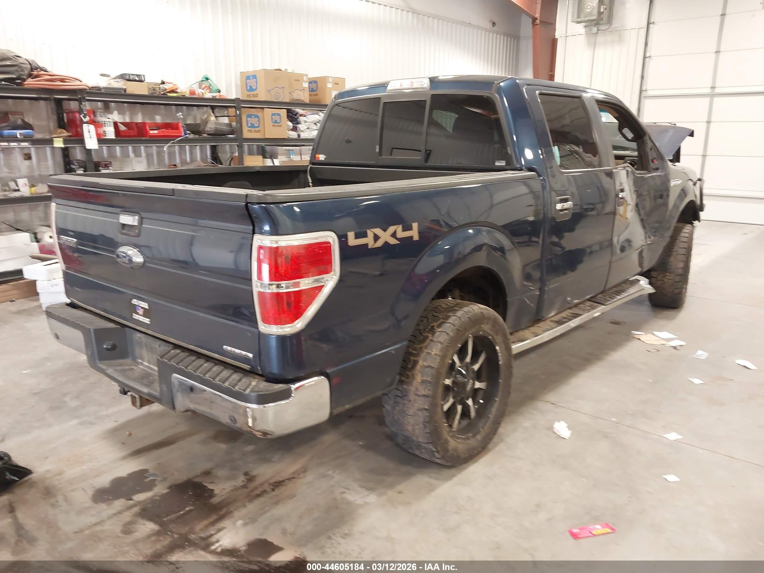 2014 Ford F-150 Xlt Blue vin: 1FTFW1EF0EFA36562