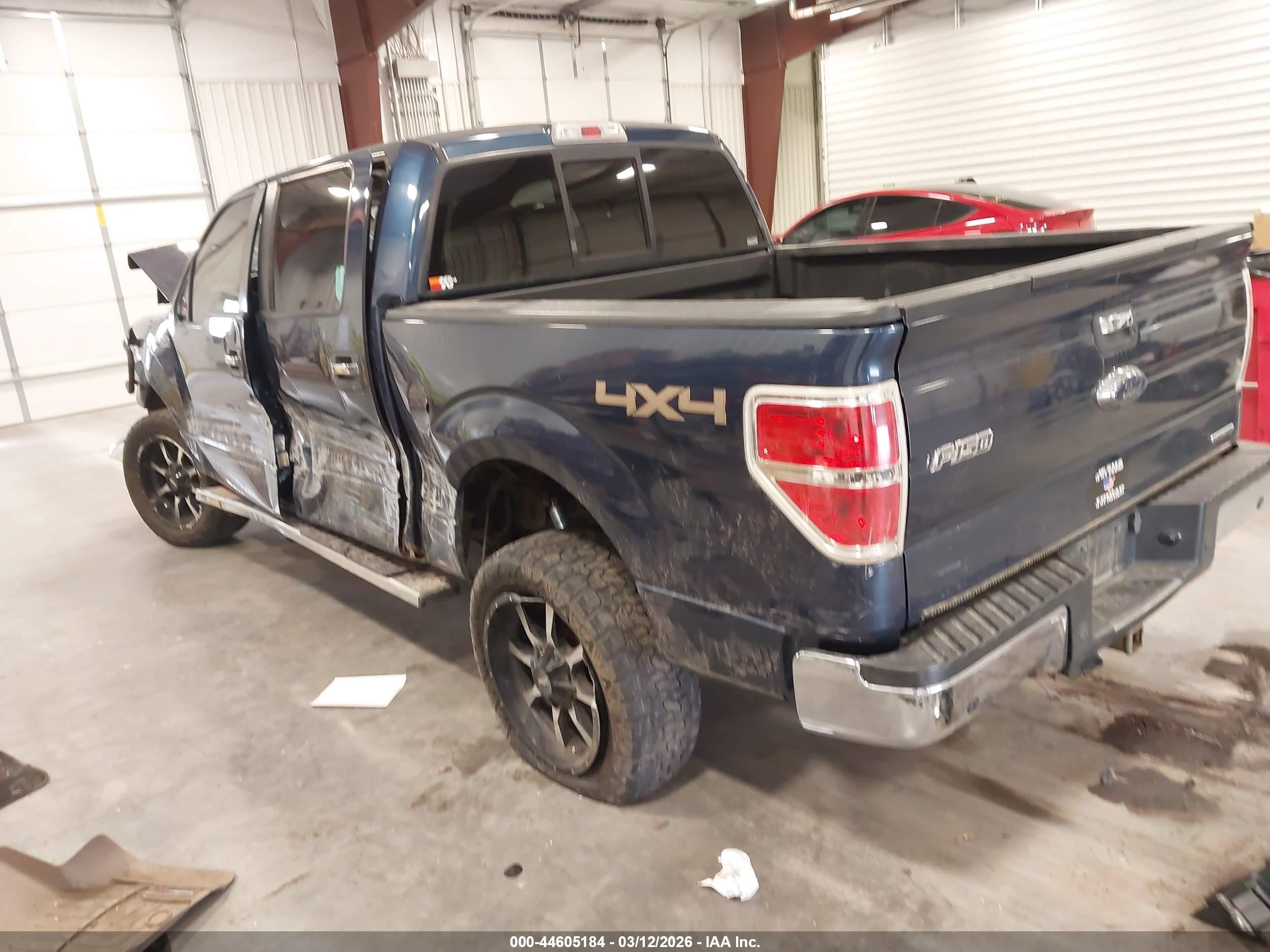2014 Ford F-150 Xlt Blue vin: 1FTFW1EF0EFA36562