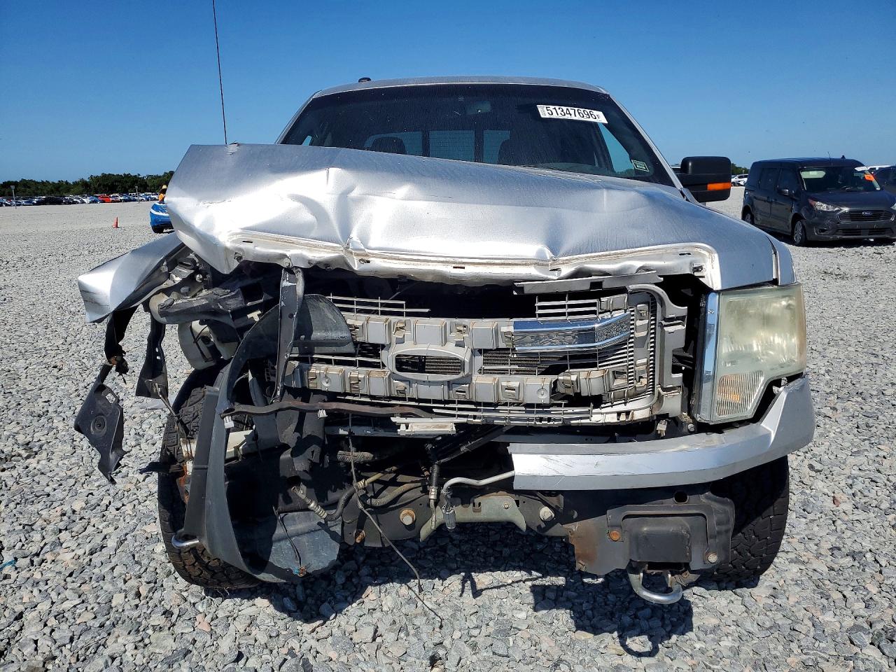 2014 Ford F150 Supercrew Silver vin: 1FTFW1EF0EFA66595