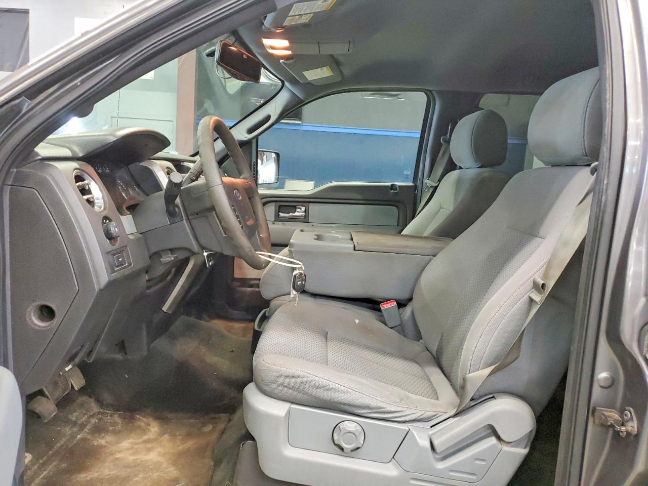 2014 Ford F150 Supercrew Серый vin: 1FTFW1EF0EFB34765