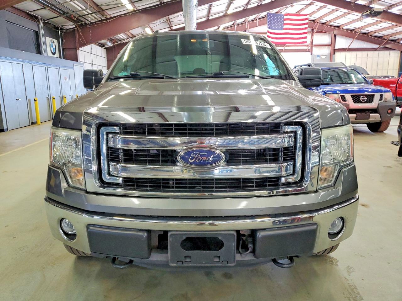 2014 Ford F150 Supercrew Серый vin: 1FTFW1EF0EFB34765