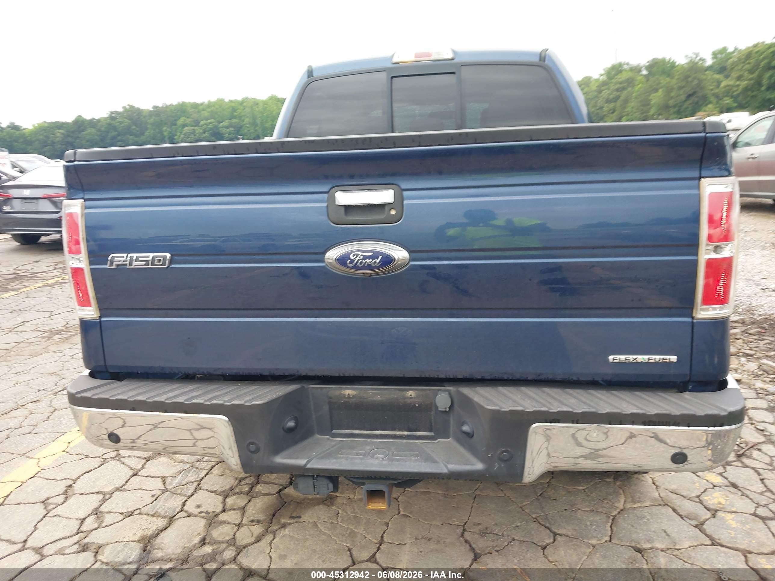 2014 Ford F-150 Xlt Blue vin: 1FTFW1EF0EFB55115