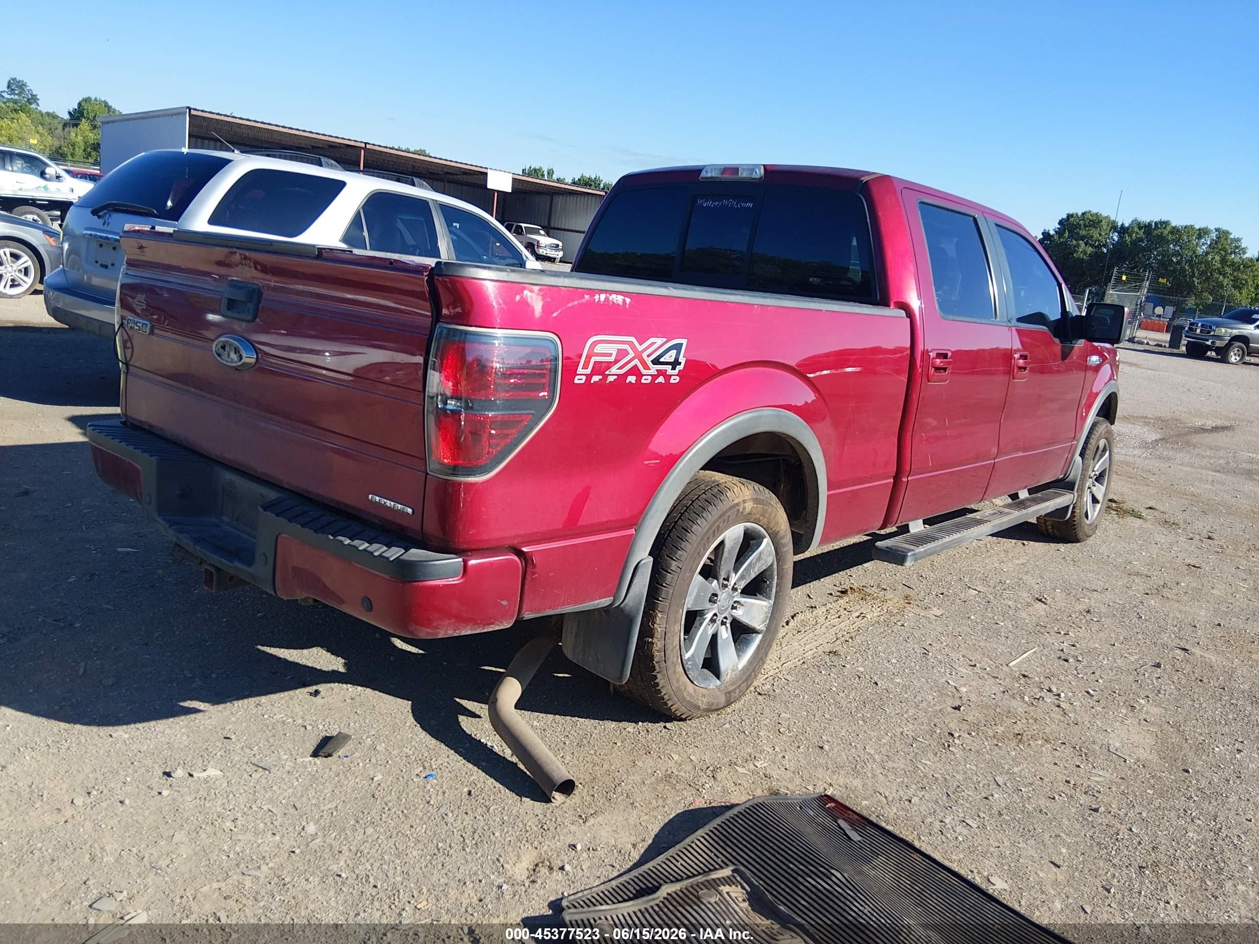 2014 Ford F-150 Fx4 Красный vin: 1FTFW1EF0EFC37863