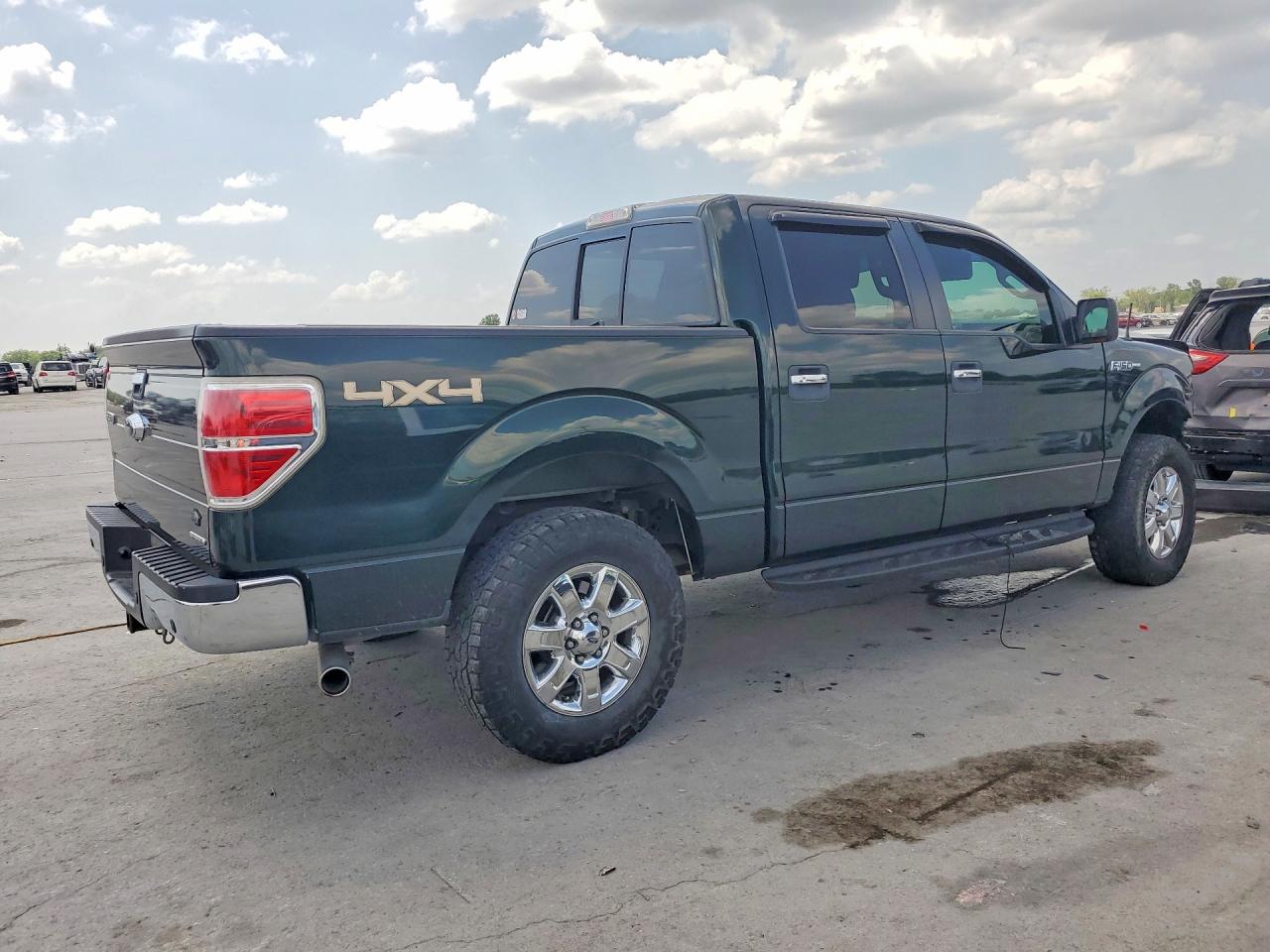 2014 Ford F150 Supercrew Green vin: 1FTFW1EF0EFC48152