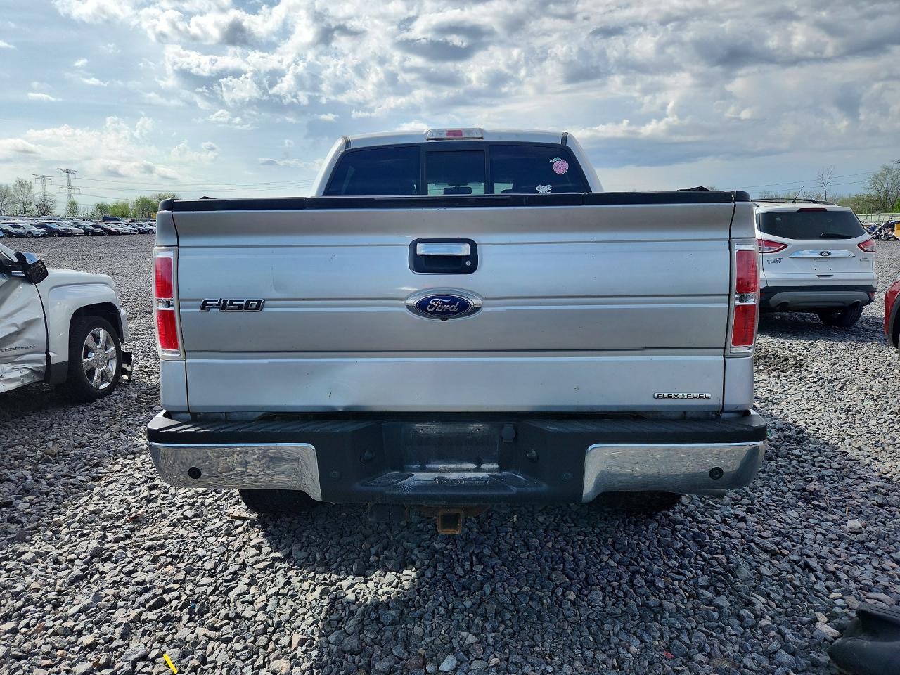 2014 Ford F150 Supercrew Silver vin: 1FTFW1EF0EKD36870