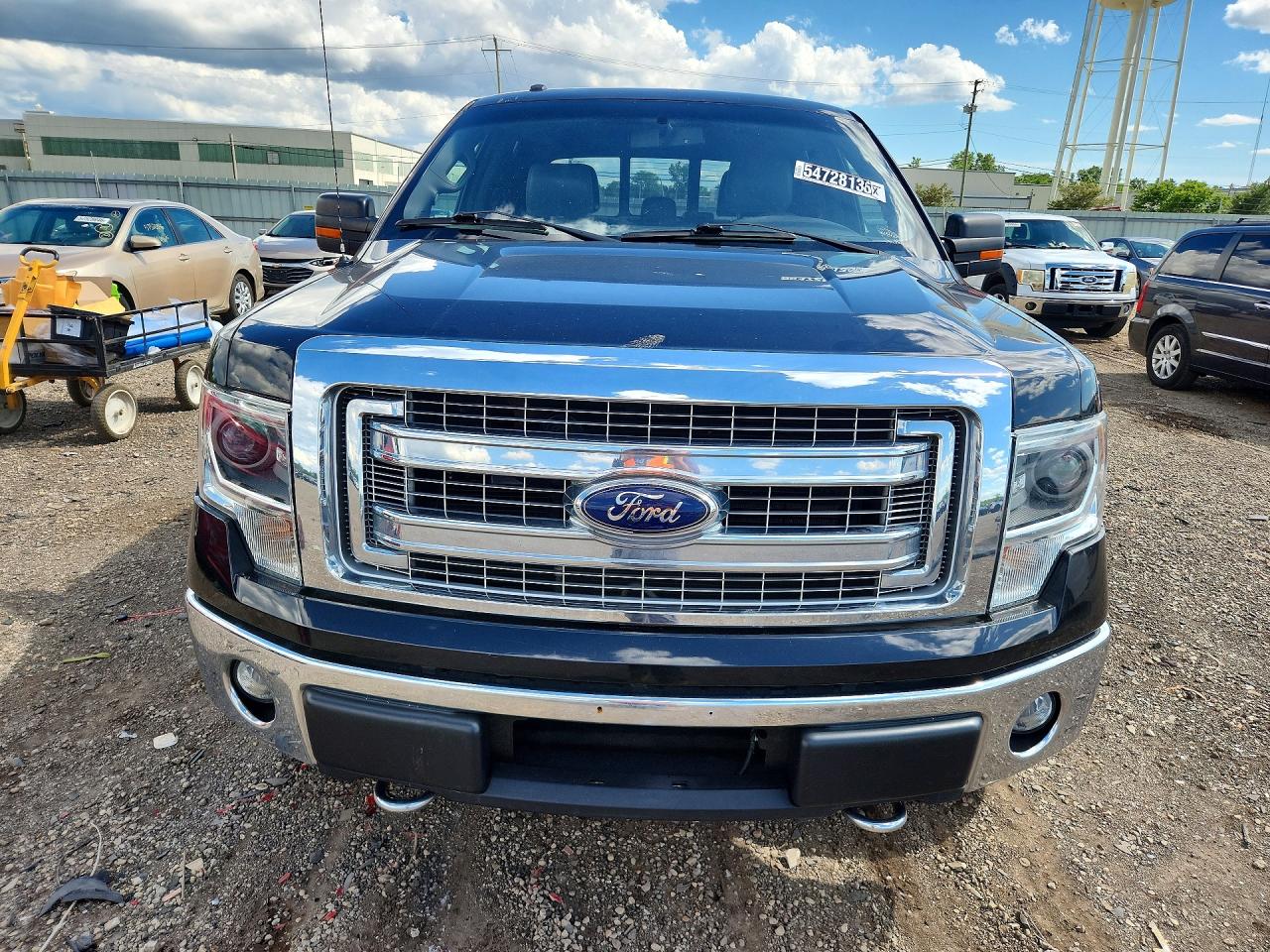 2014 Ford F150 Supercrew Черный vin: 1FTFW1EF0EKE08182