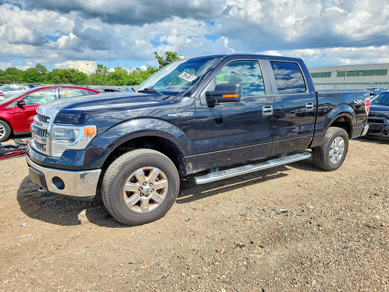 2014 Ford F150 Supercrew Черный vin: 1FTFW1EF0EKE08182