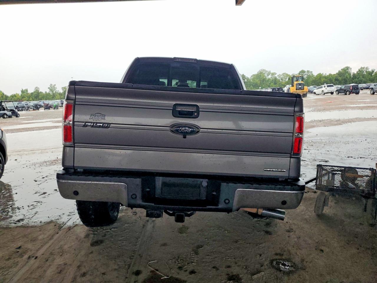2014 Ford F150 Supercrew Gray vin: 1FTFW1EF0EKF43145