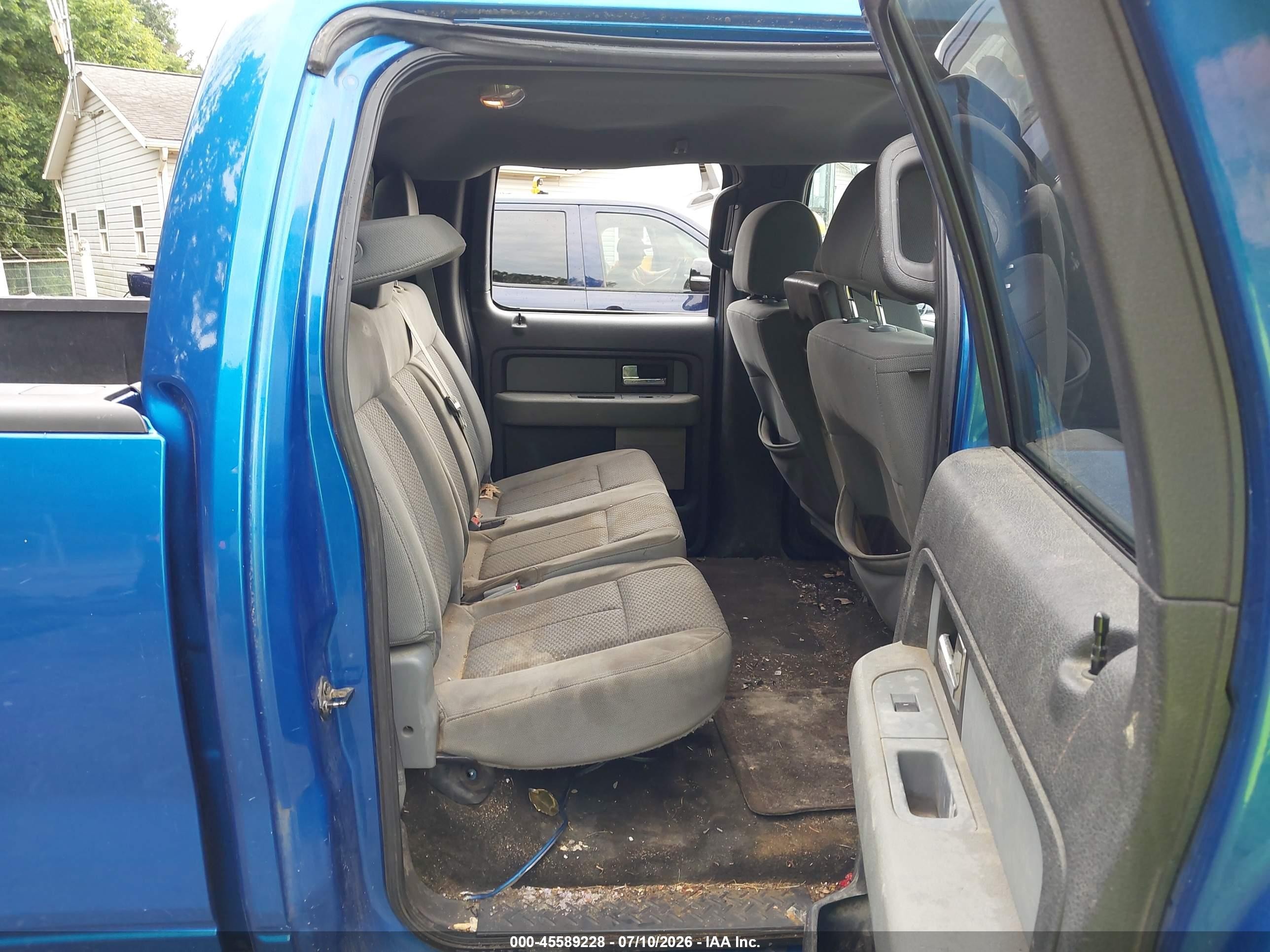2014 Ford F-150 Xlt Blue vin: 1FTFW1EF0EKF71317