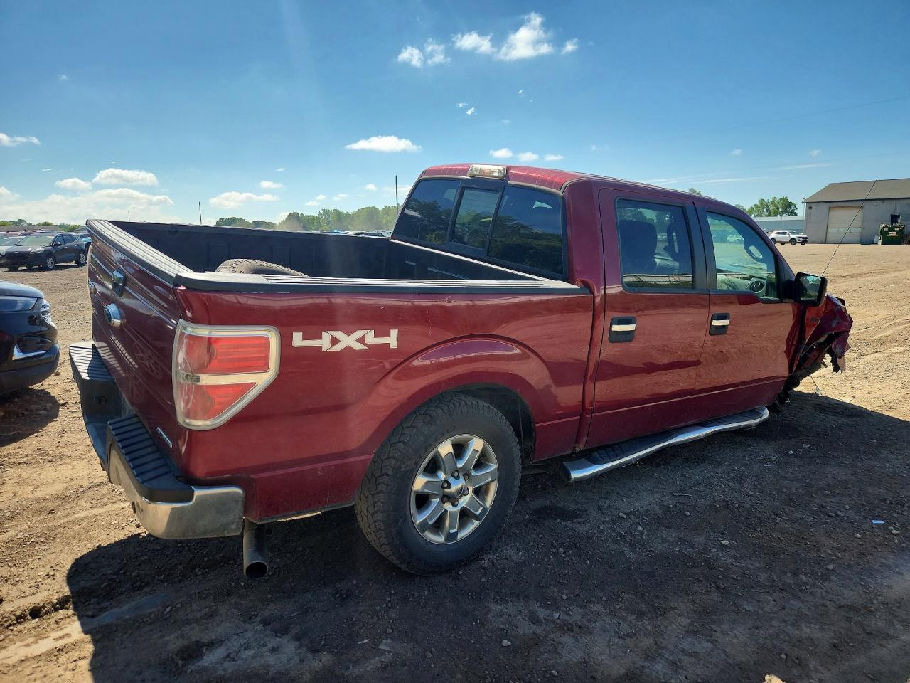 2014 Ford F150 Supercrew Красный vin: 1FTFW1EF0EKF71849
