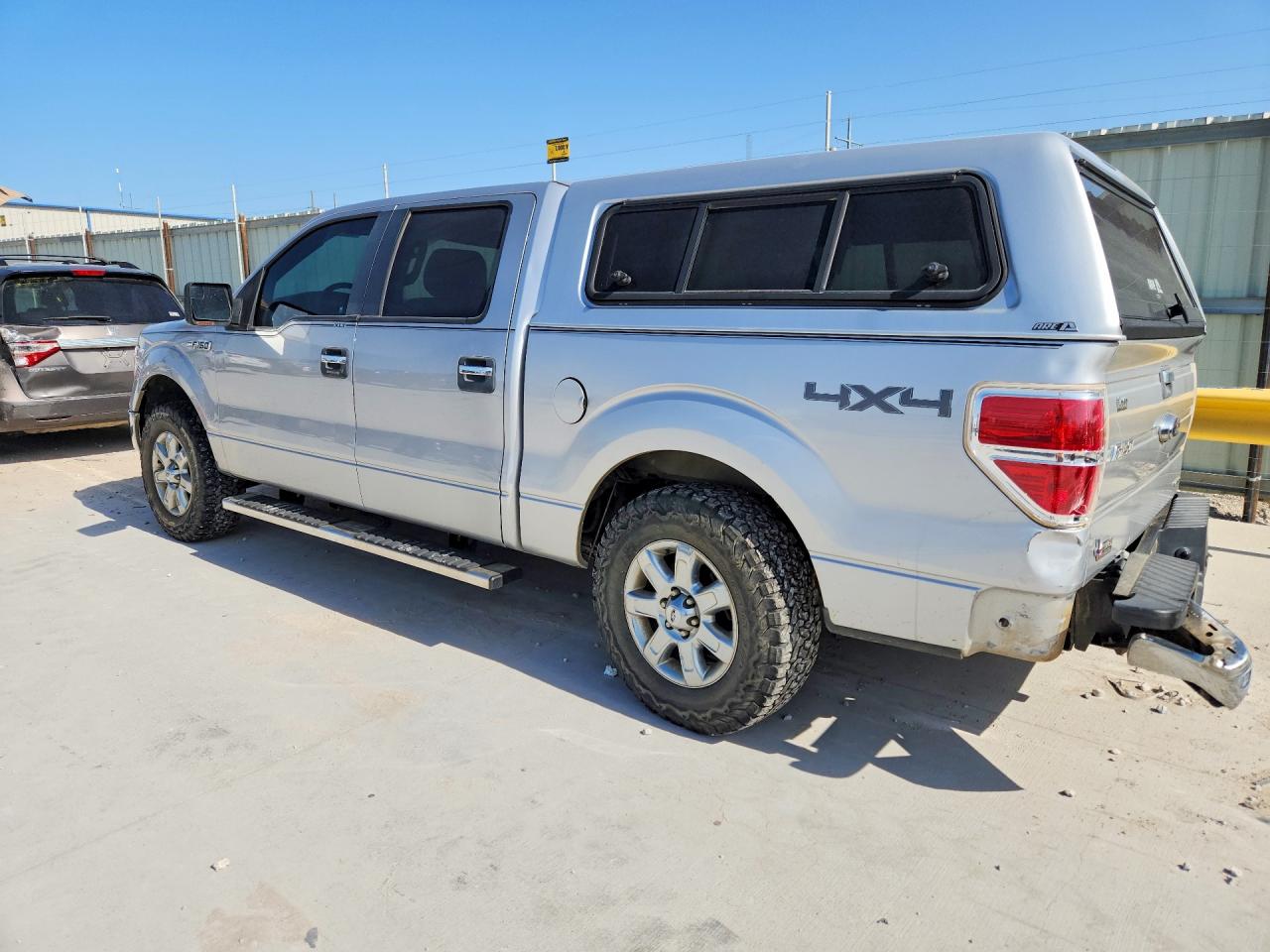 2014 Ford F150 Supercrew Silver vin: 1FTFW1EF0EKF72435