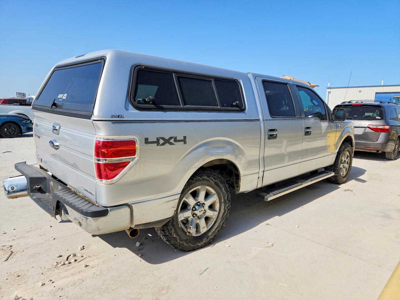 2014 Ford F150 Supercrew Silver vin: 1FTFW1EF0EKF72435