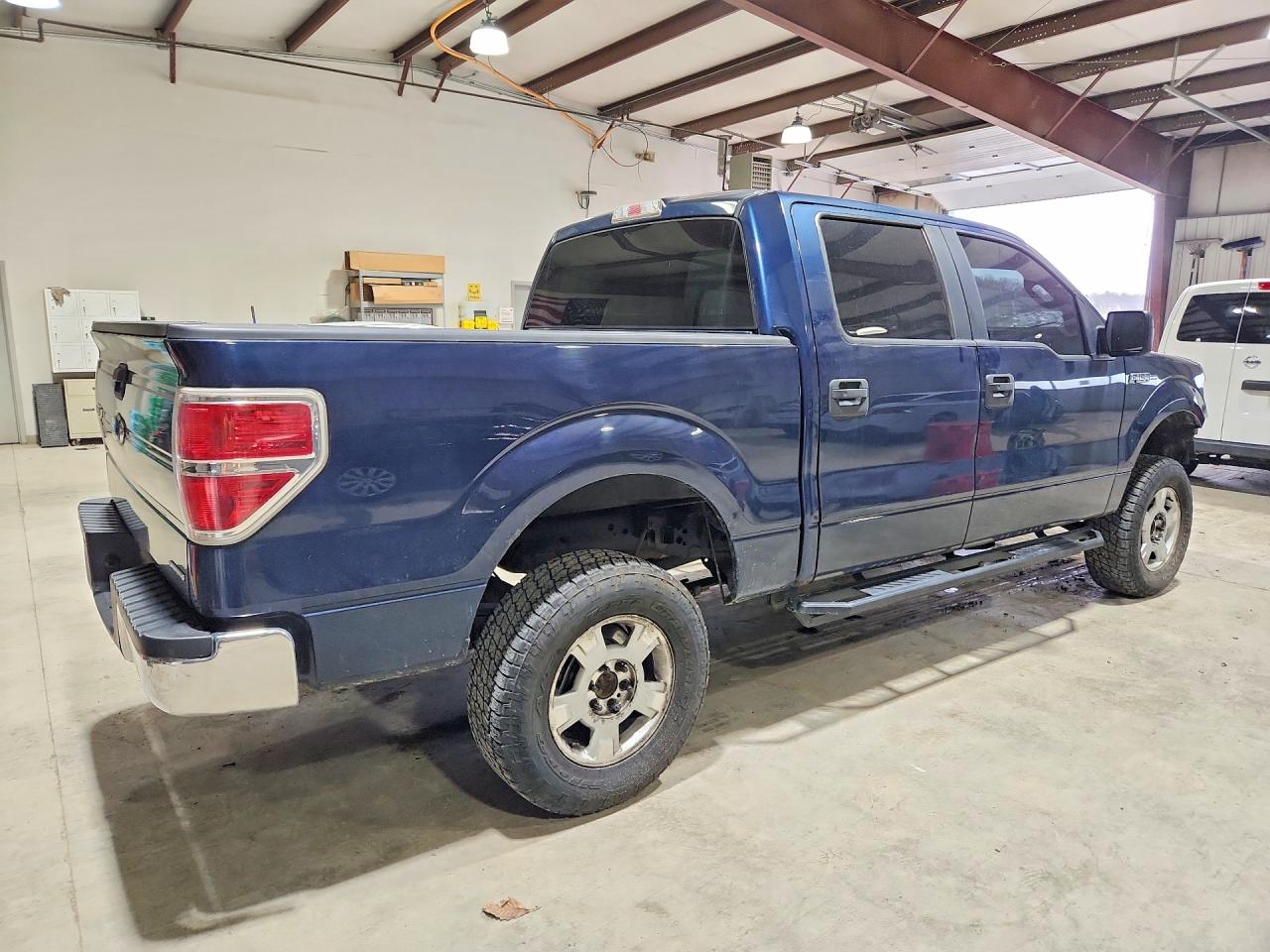 2014 Ford F150 Supercrew Blue vin: 1FTFW1EF0EKG00587