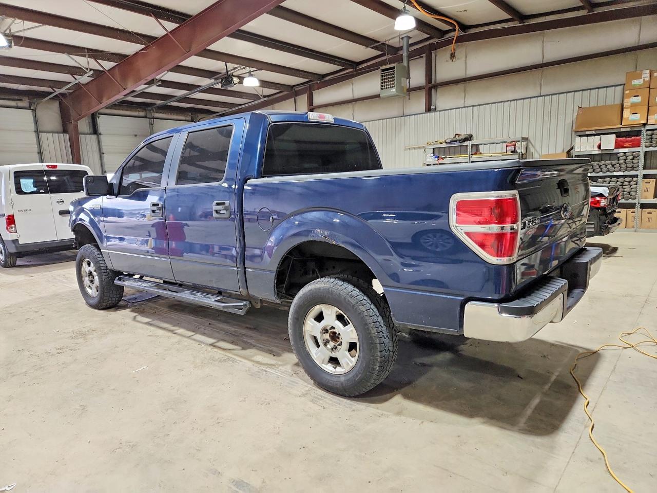 2014 Ford F150 Supercrew Blue vin: 1FTFW1EF0EKG00587