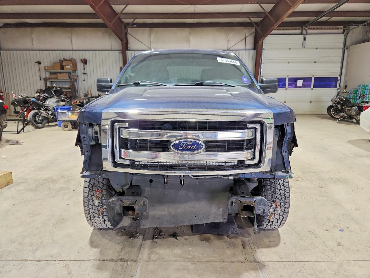 2014 Ford F150 Supercrew Blue vin: 1FTFW1EF0EKG00587