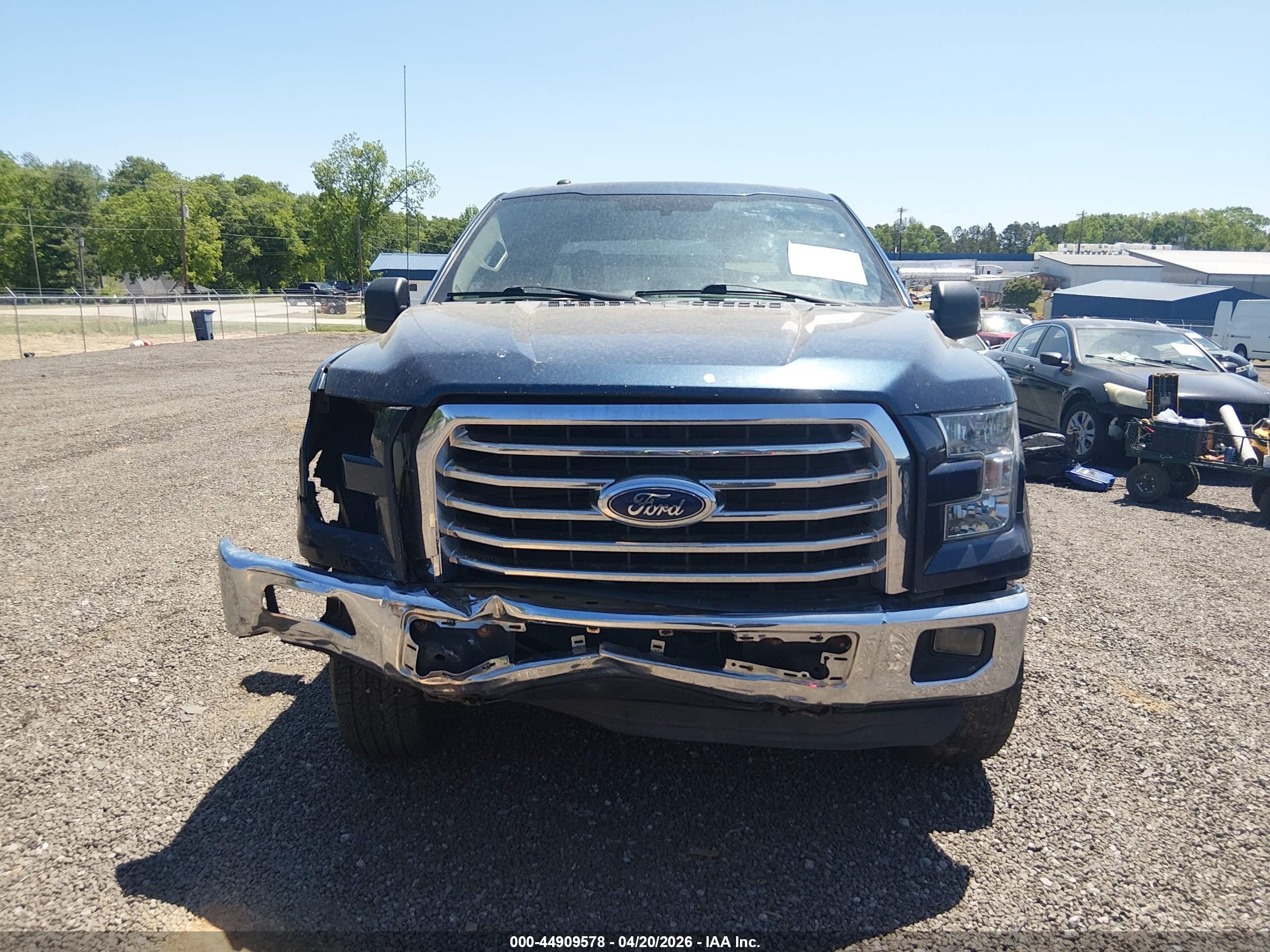 2015 Ford F-150 Xlt Blue vin: 1FTFW1EF0FFB44102