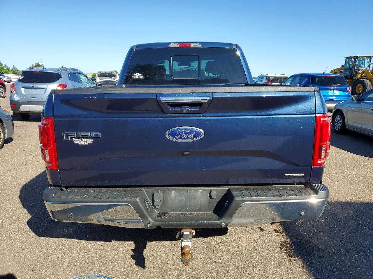 2015 Ford F150 Supercrew Blue vin: 1FTFW1EF0FFC20420
