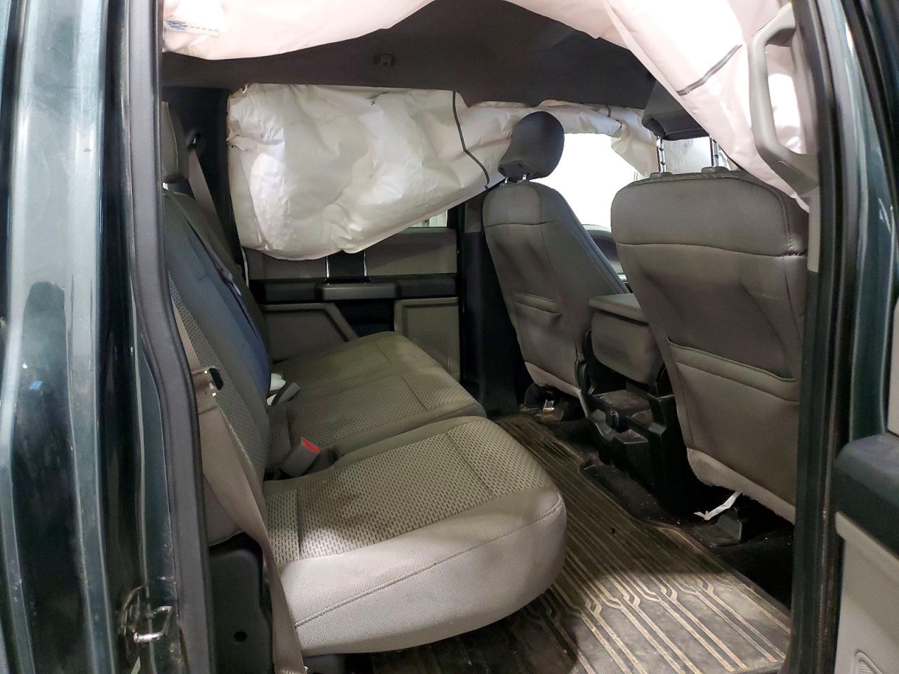 2015 Ford F150 Supercrew Green vin: 1FTFW1EF0FFC41834