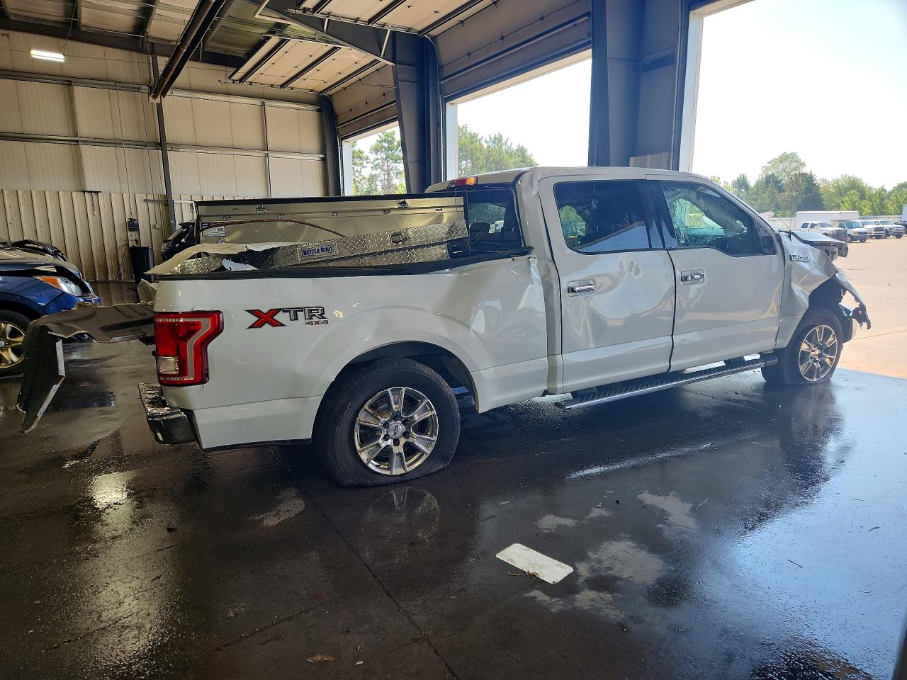 2015 Ford F150 Supercrew White vin: 1FTFW1EF0FFC79936