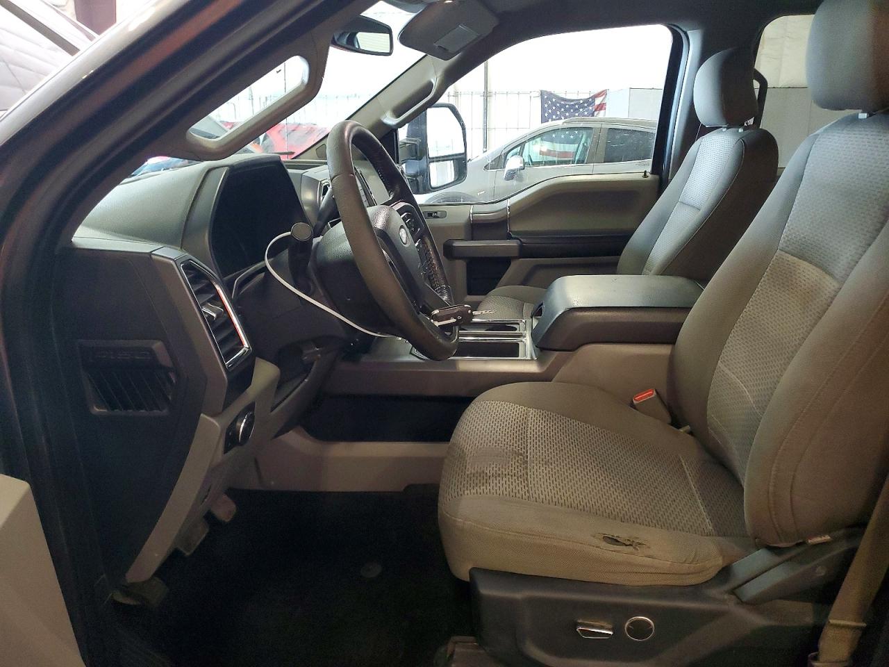 2015 Ford F150 Supercrew Серый vin: 1FTFW1EF0FKD59308