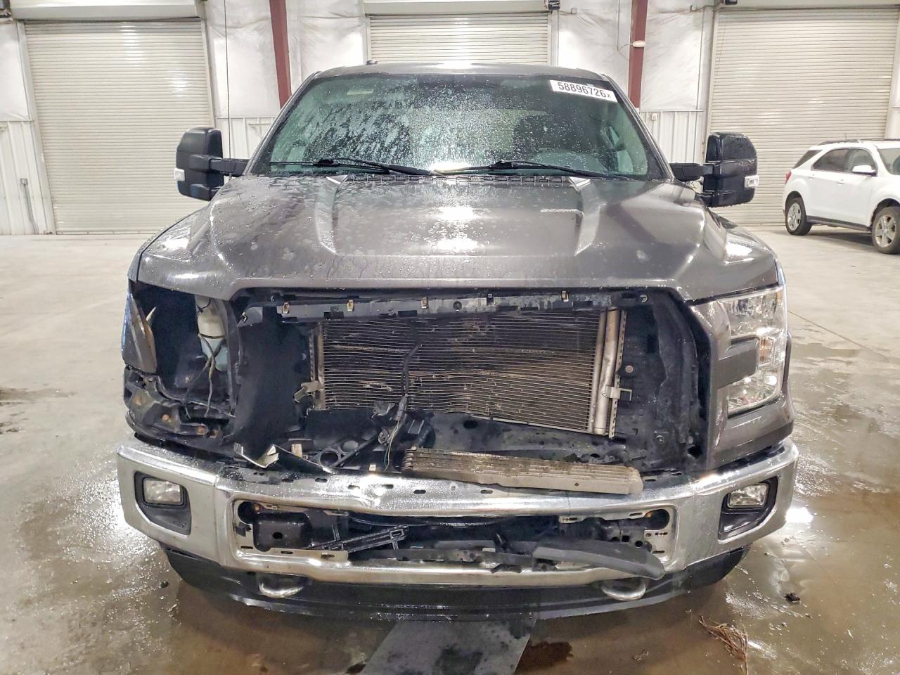 2015 Ford F150 Supercrew Серый vin: 1FTFW1EF0FKD59308