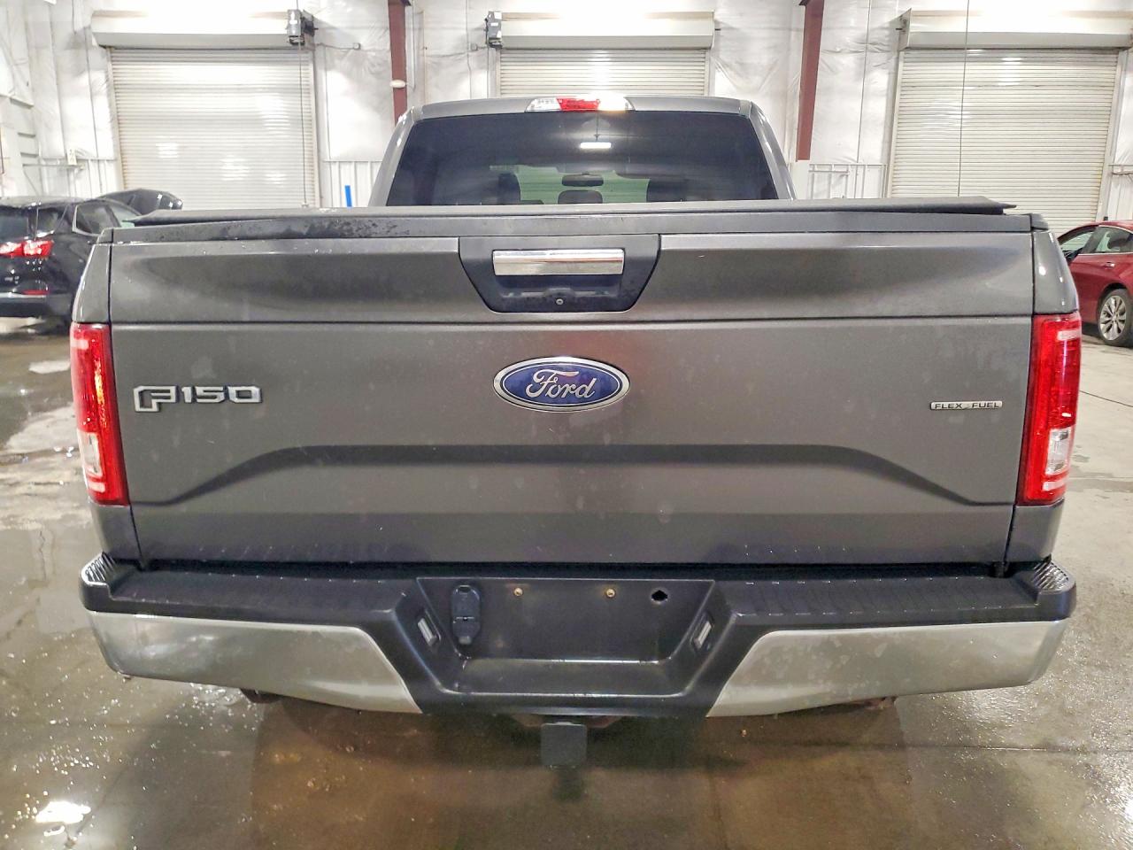 2015 Ford F150 Supercrew Серый vin: 1FTFW1EF0FKD59308