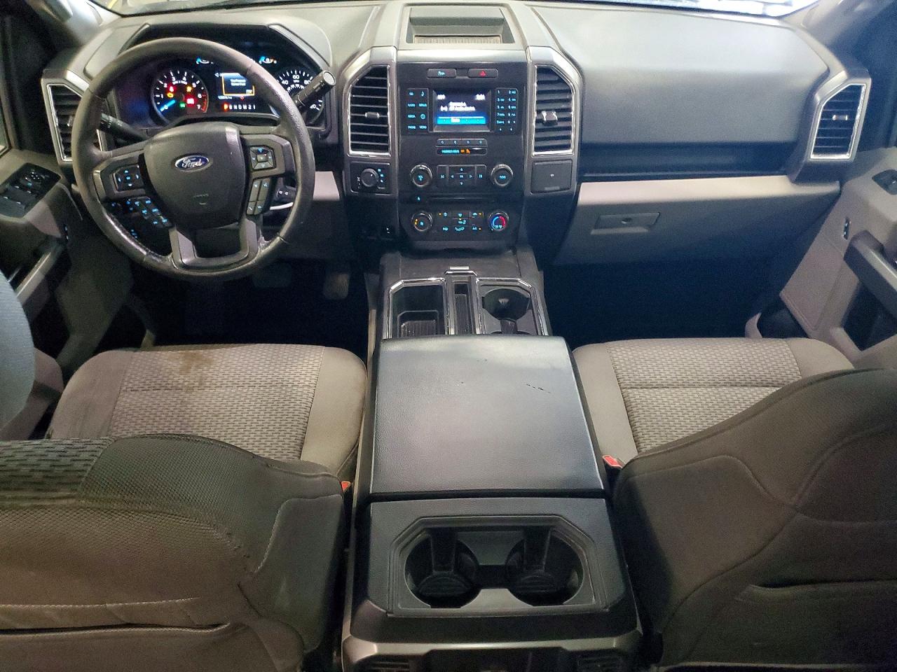 2015 Ford F150 Supercrew Серый vin: 1FTFW1EF0FKD59308
