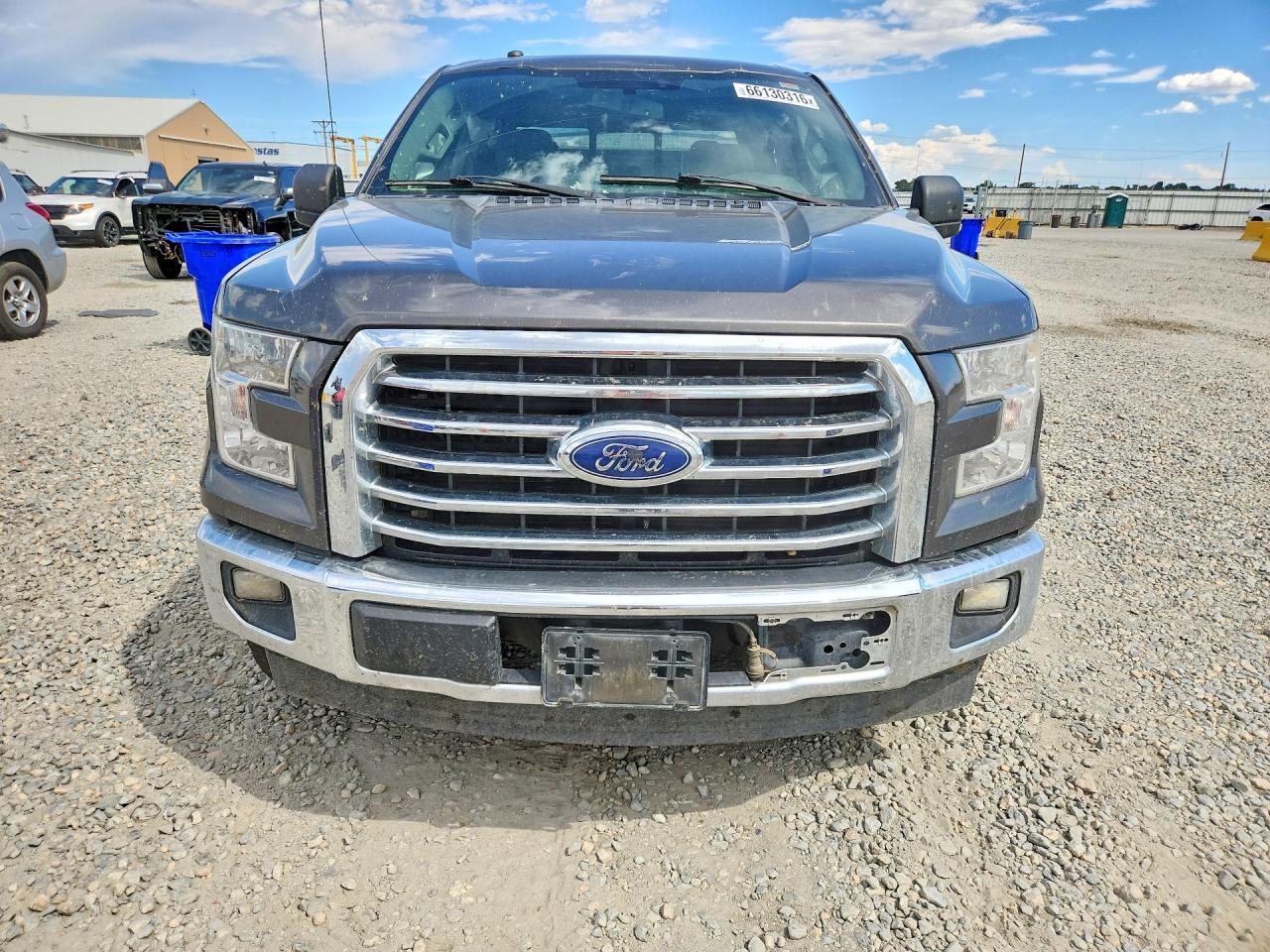 2017 Ford F150 Supercrew Gray vin: 1FTFW1EF0HKD71509