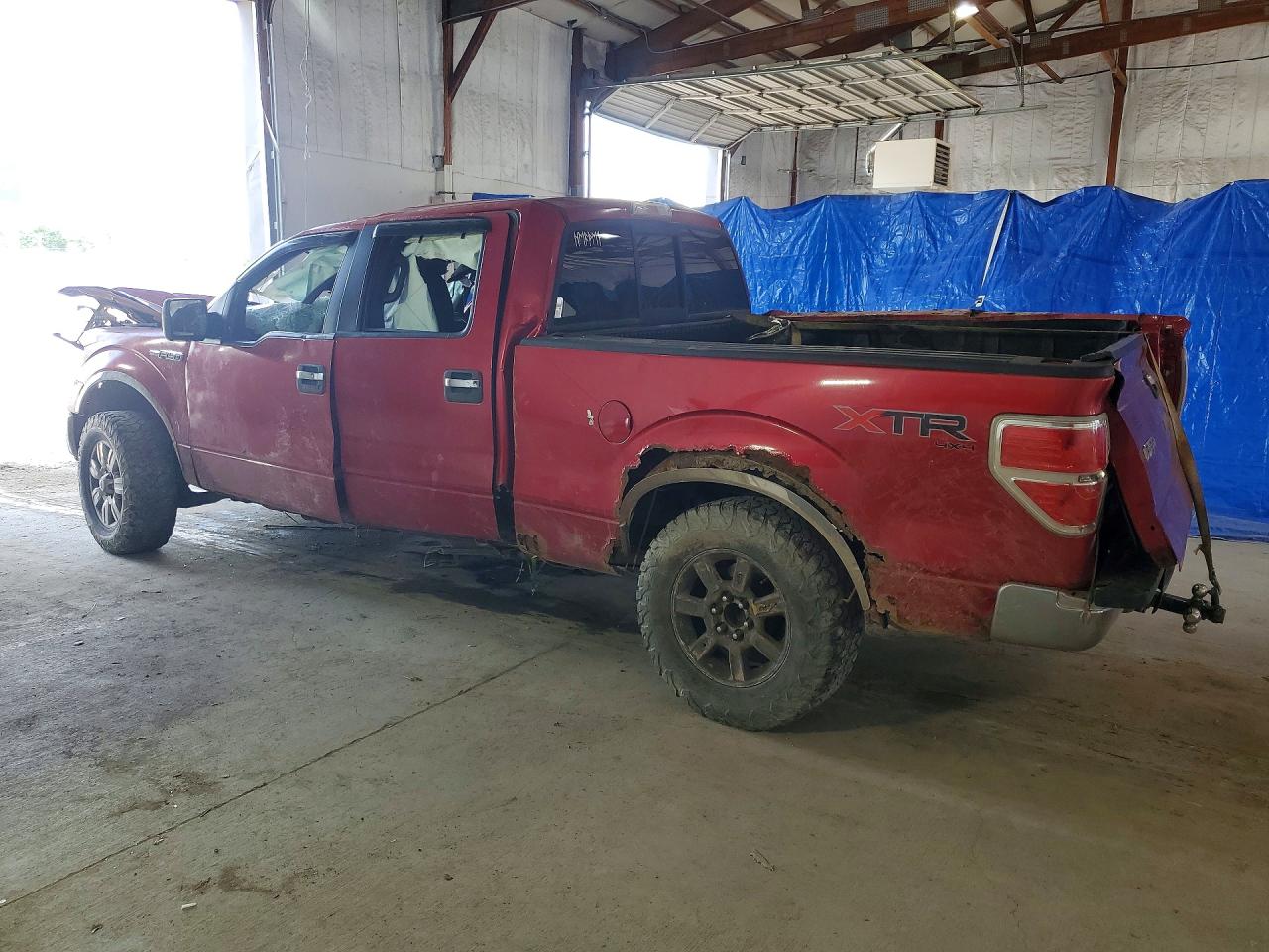 2011 Ford F150 Supercrew Red vin: 1FTFW1EF1BFA09463