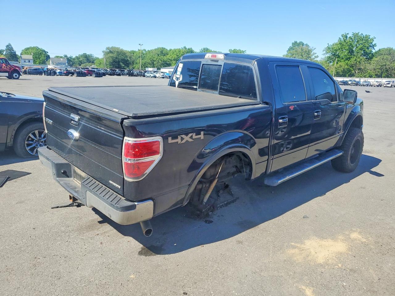 2011 Ford F150 Supercrew Черный vin: 1FTFW1EF1BFA16350