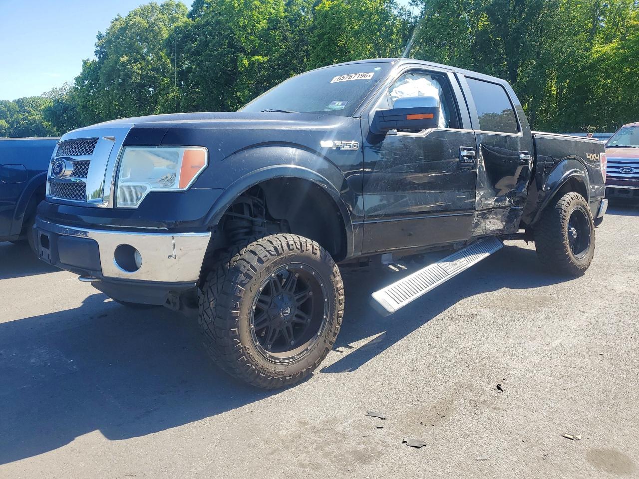 2011 Ford F150 Supercrew Черный vin: 1FTFW1EF1BFA16350