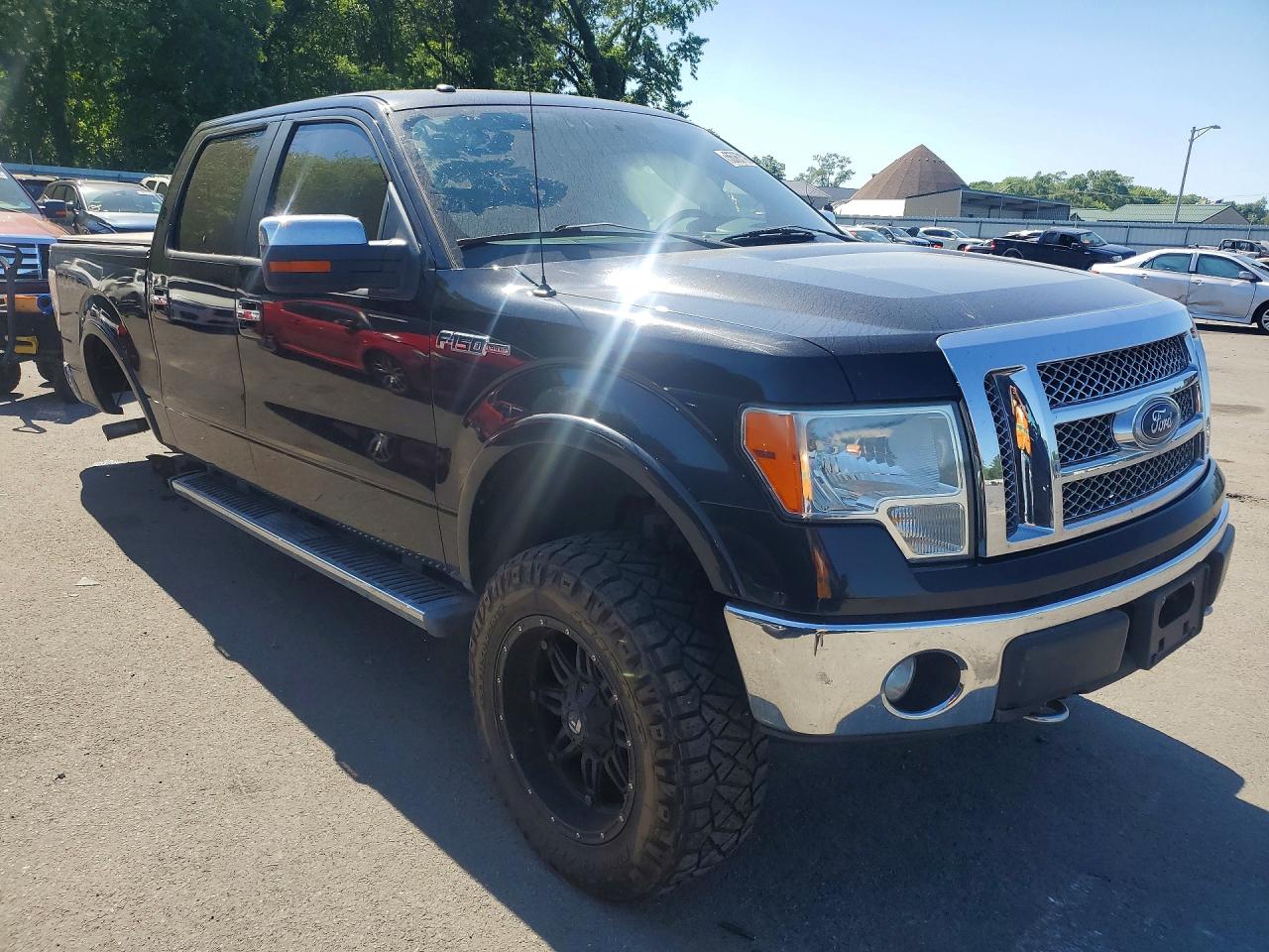 2011 Ford F150 Supercrew Черный vin: 1FTFW1EF1BFA16350