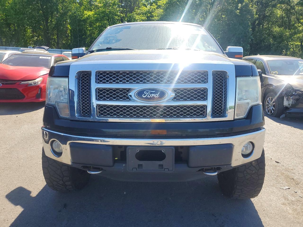 2011 Ford F150 Supercrew Черный vin: 1FTFW1EF1BFA16350