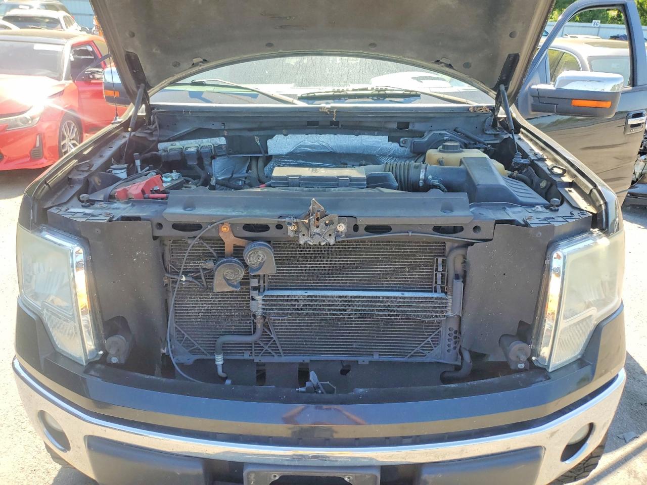2011 Ford F150 Supercrew Черный vin: 1FTFW1EF1BFA16350